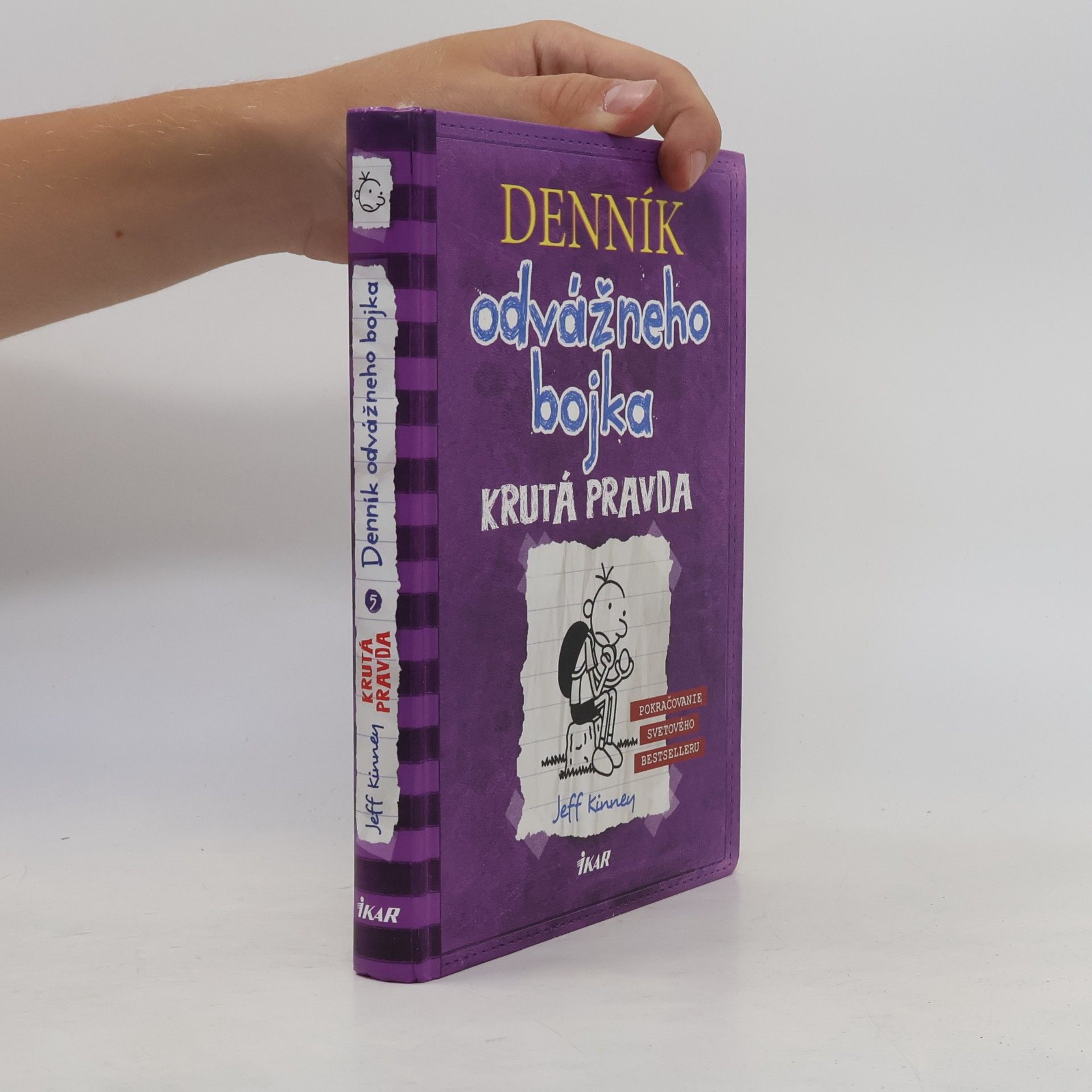 Jeff Kinney Denník odvážneho bojka 5. Krutá pravda
