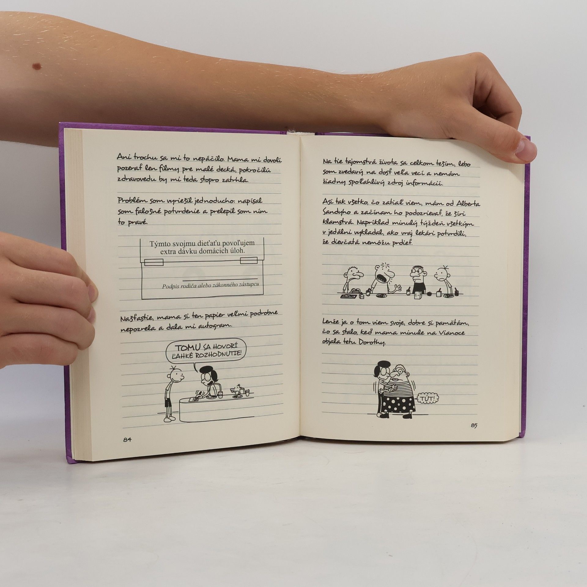 Jeff Kinney Denník odvážneho bojka 5. Krutá pravda