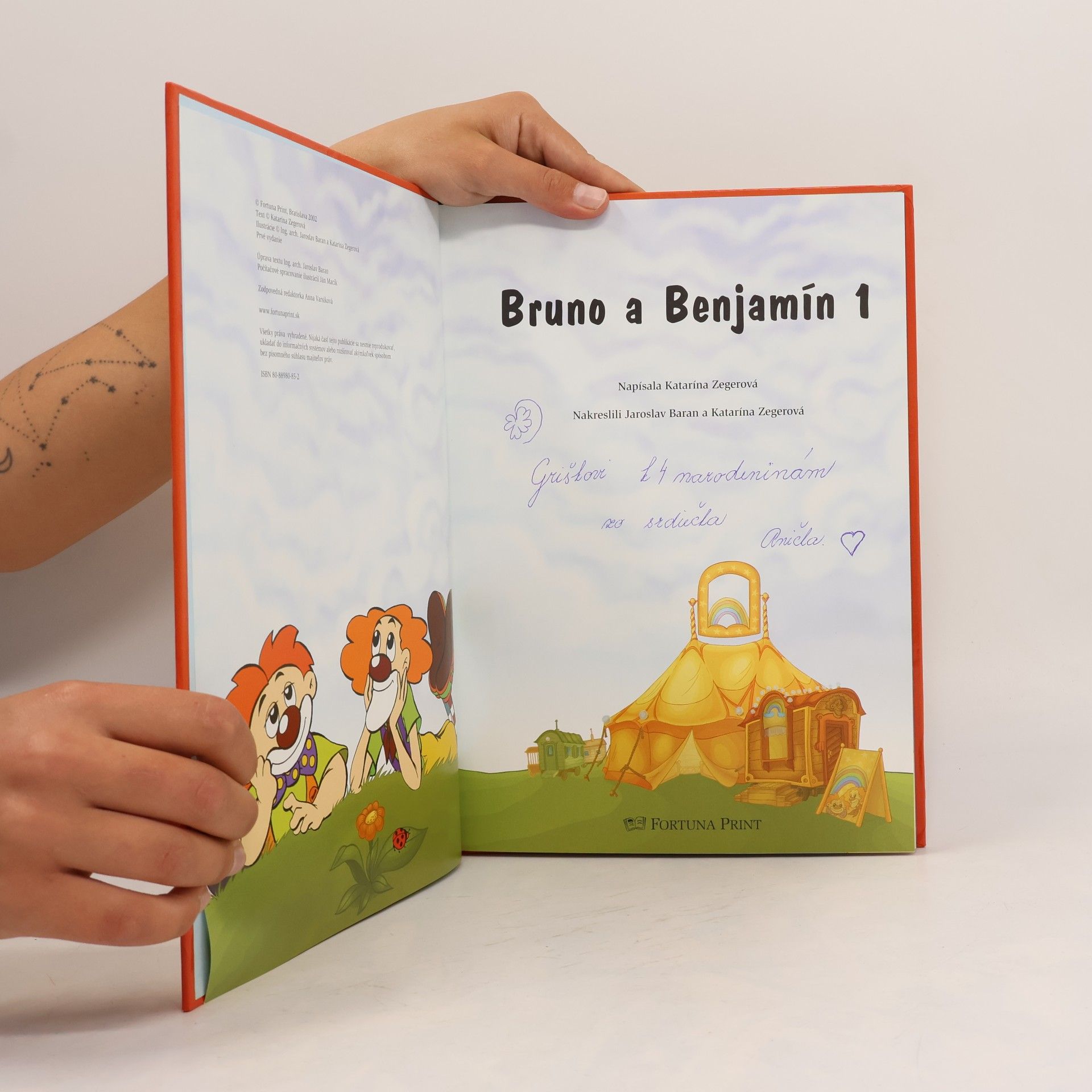 Katarína Zegerová Bruno a Benjamin 1