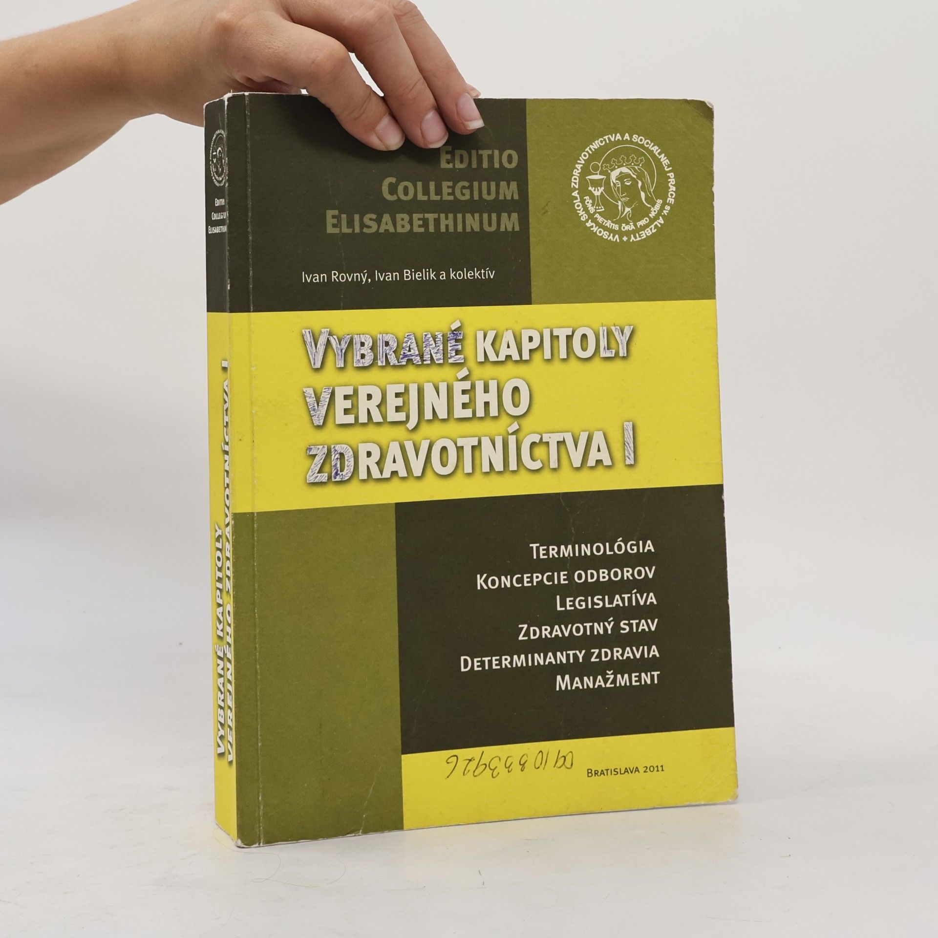 Ivan Rovný Vybrané kapitoly verejného zdravotníctva I