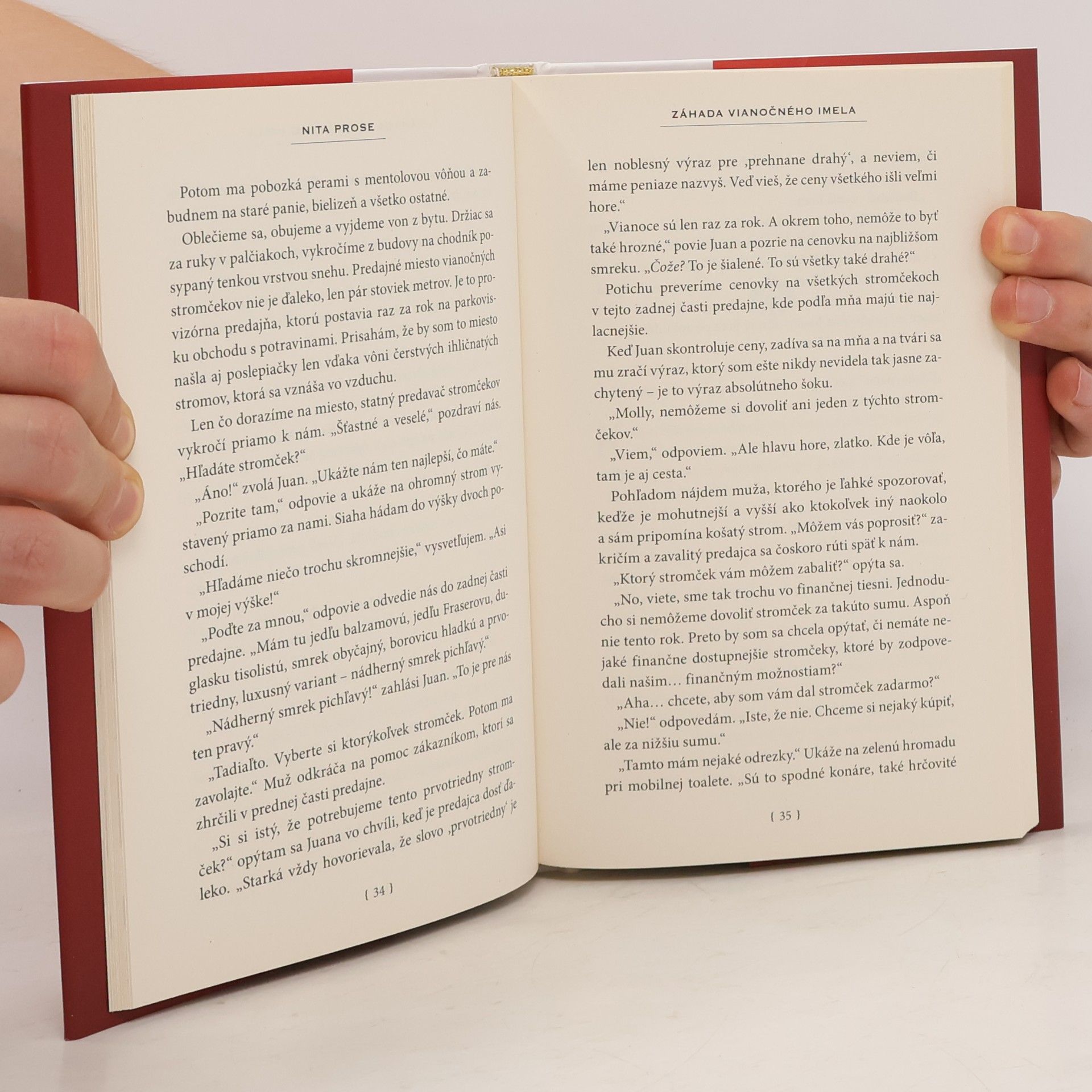 Nita Prose Záhada vianočného imela