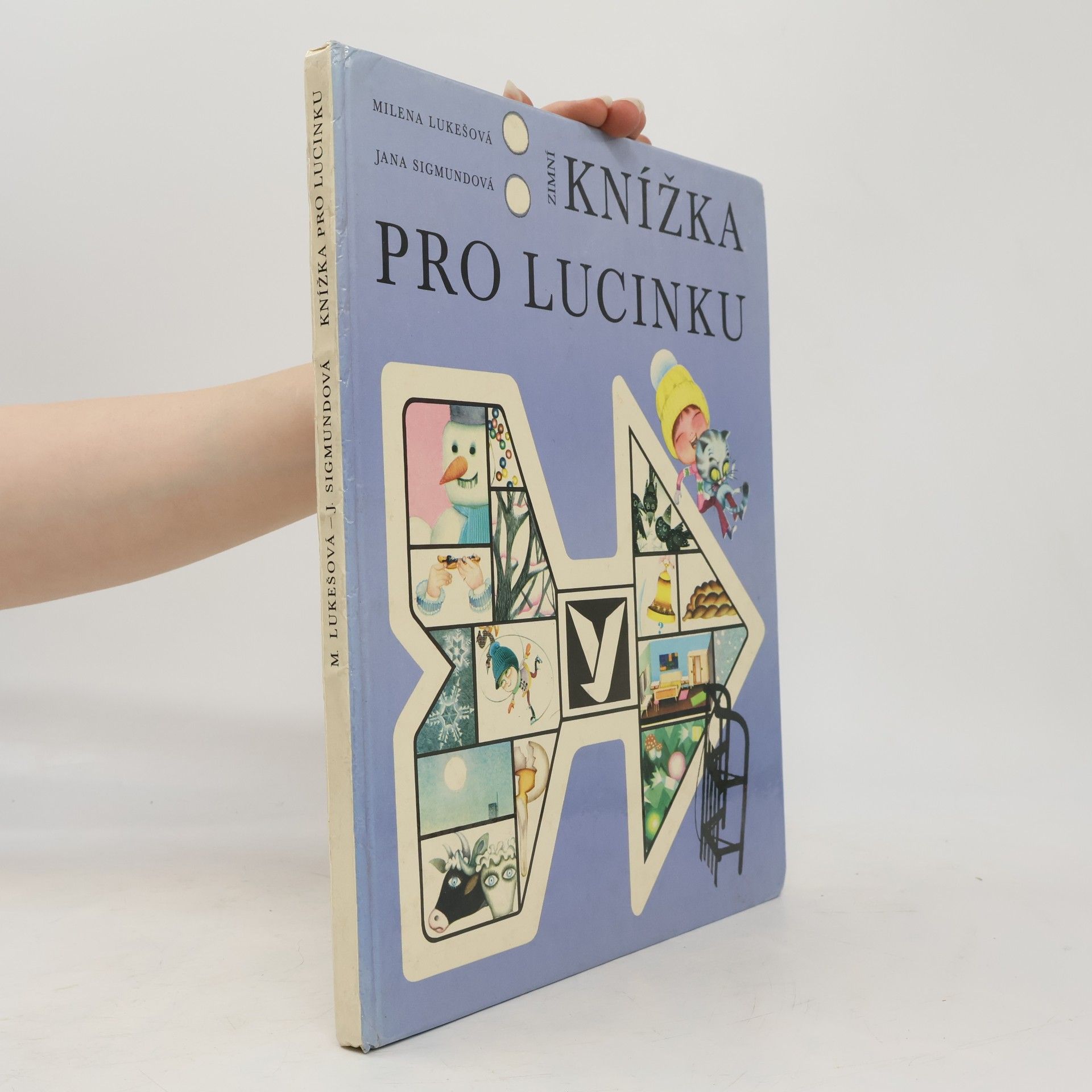Milena Lukešová Zimní knížka pro Lucinku