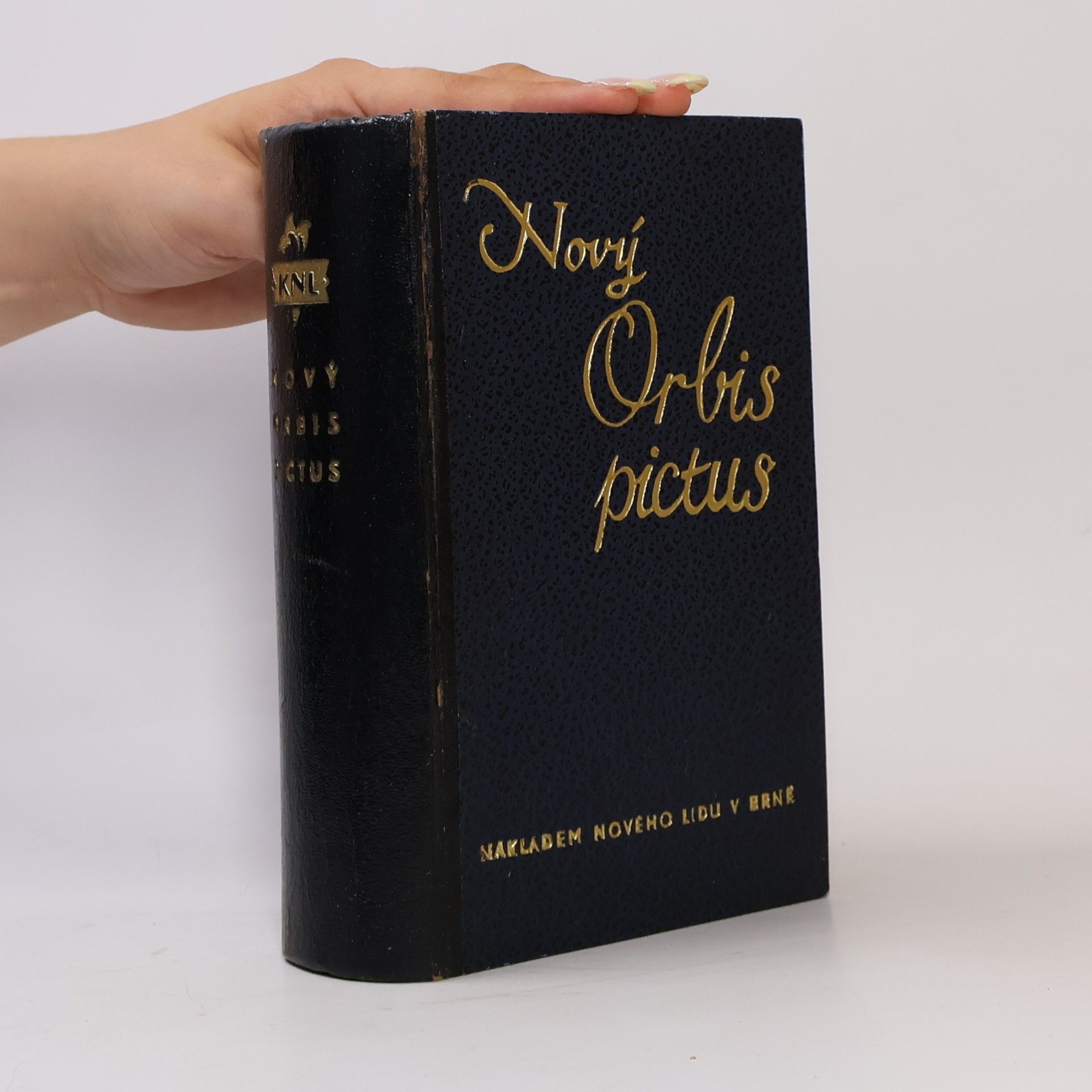 F. Pokorný Nový Orbis pictus. Obrázkový slovník česko-německý a německo-český. Svazek I.