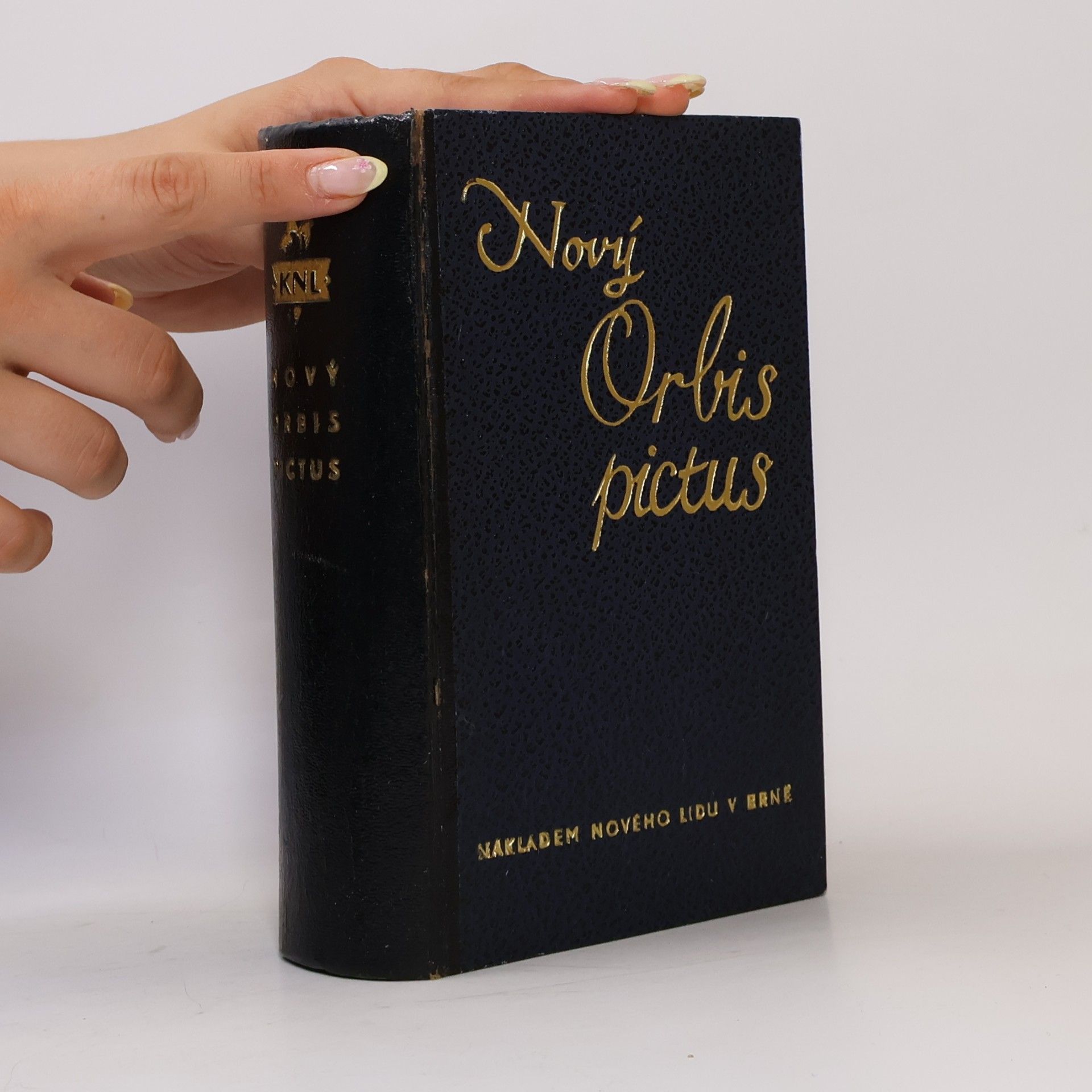 C. Paločaj Nový Orbis pictus. Obrázkový slovník česko-německý a německo-český. Svazek I.