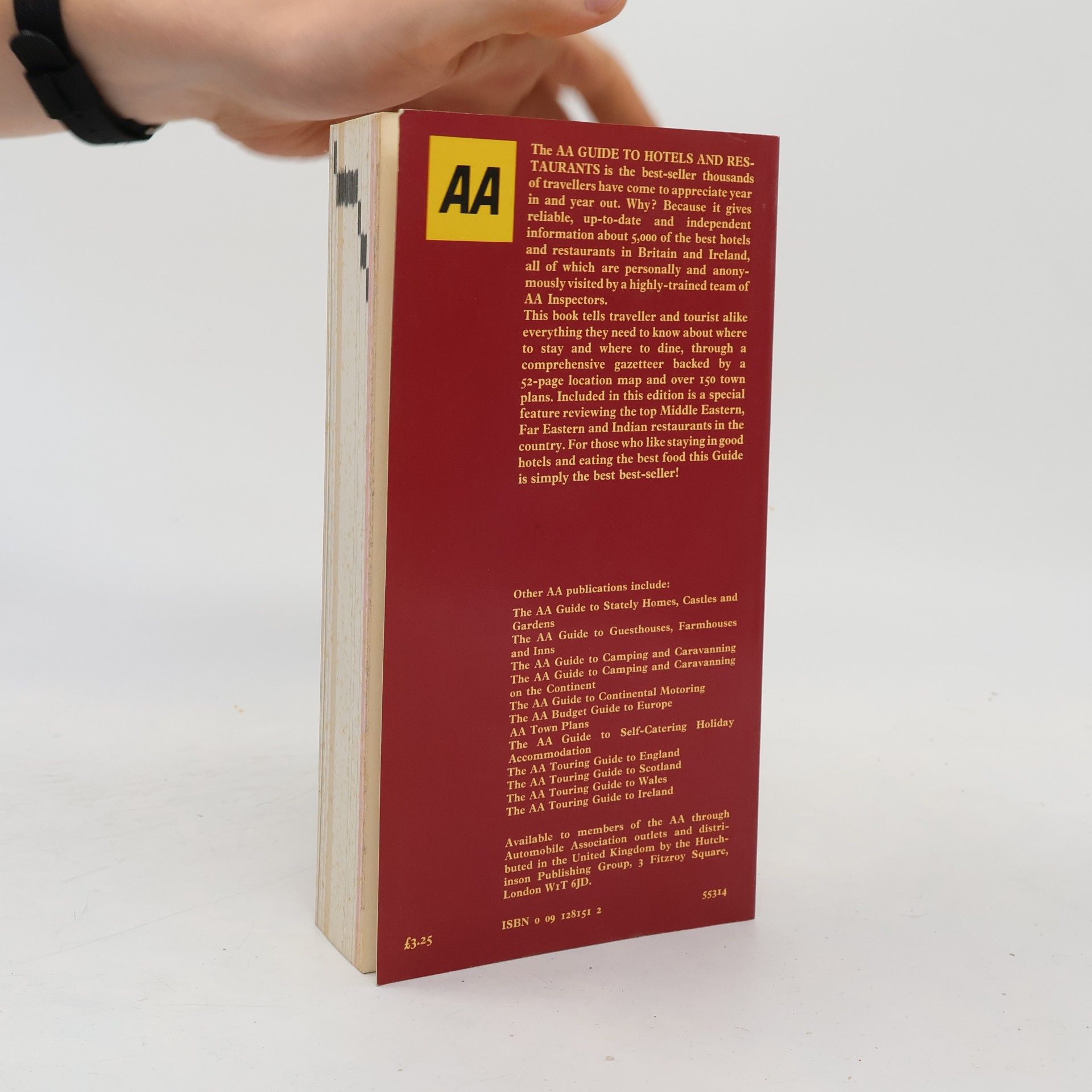 Automobile Association (Great Britain) AA Guide to Hotels and Restaurants