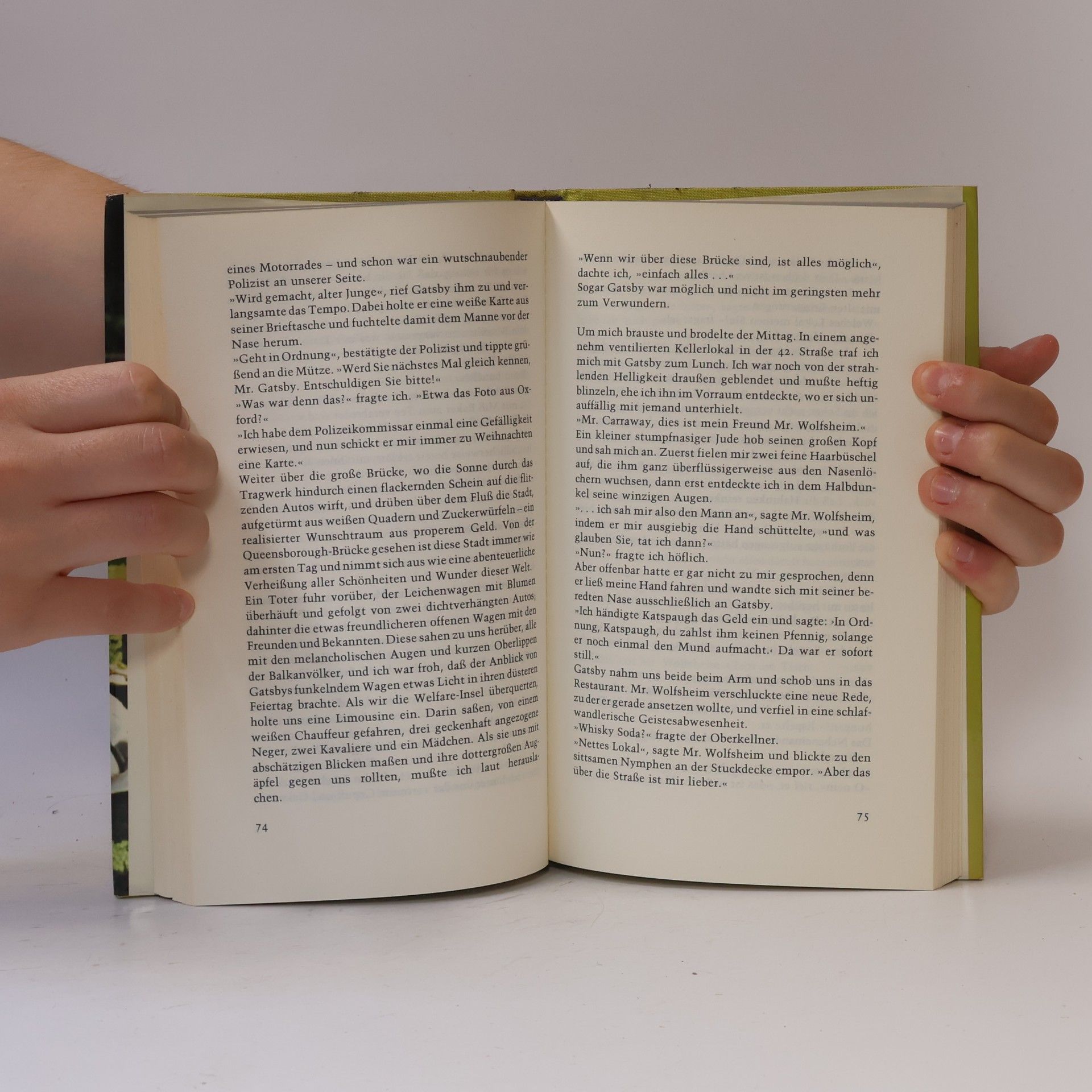 Francis Scott Fitzgerald Der Grosse gatsby