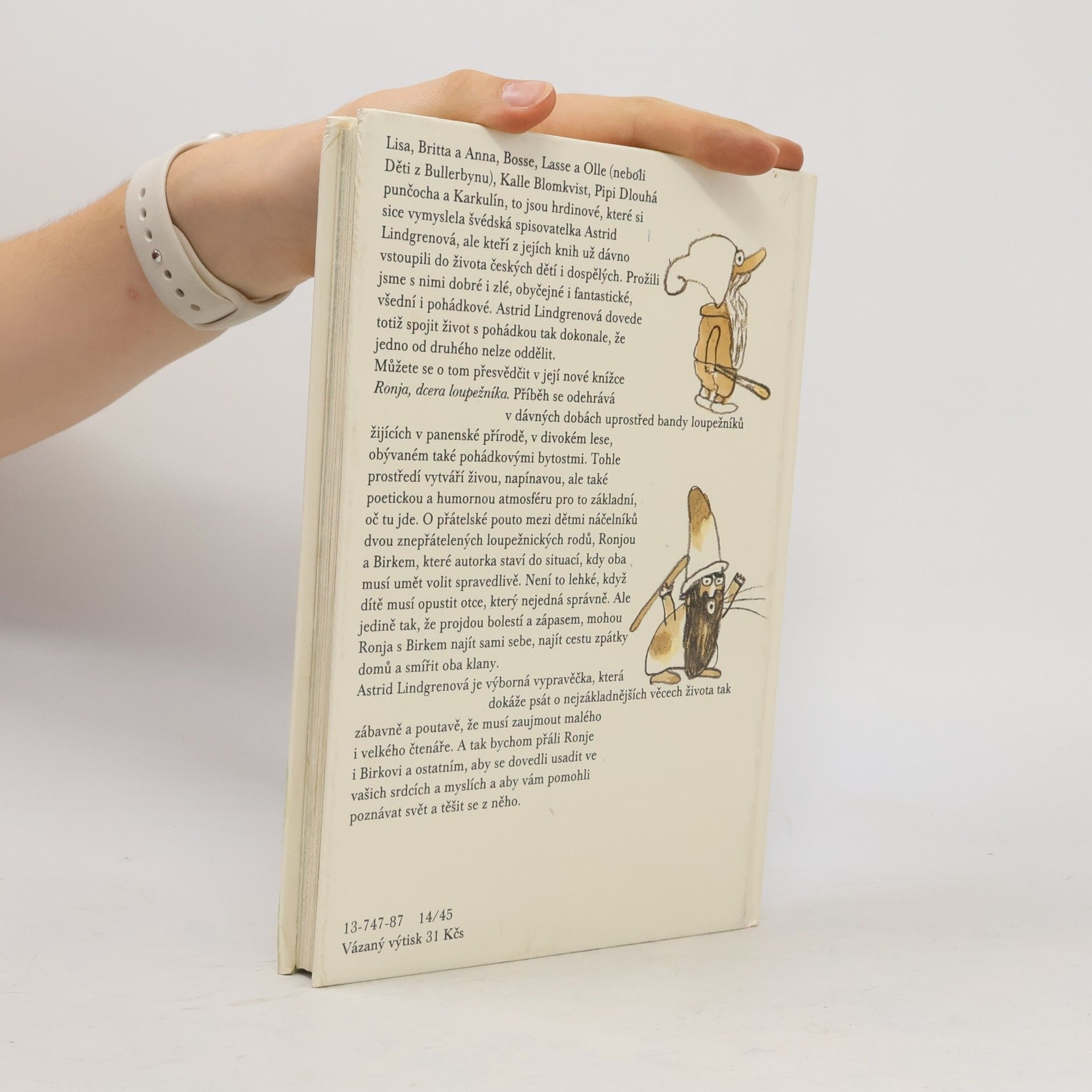 Astrid Lindgren Ronja, dcera loupežníka