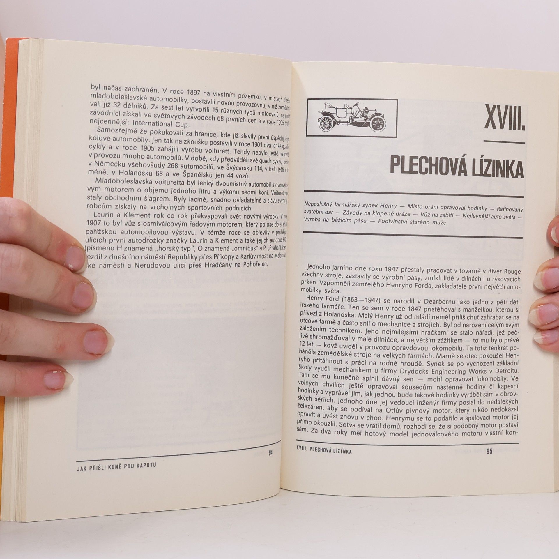 Adolf Kuba Jak přišli koně pod kapotu