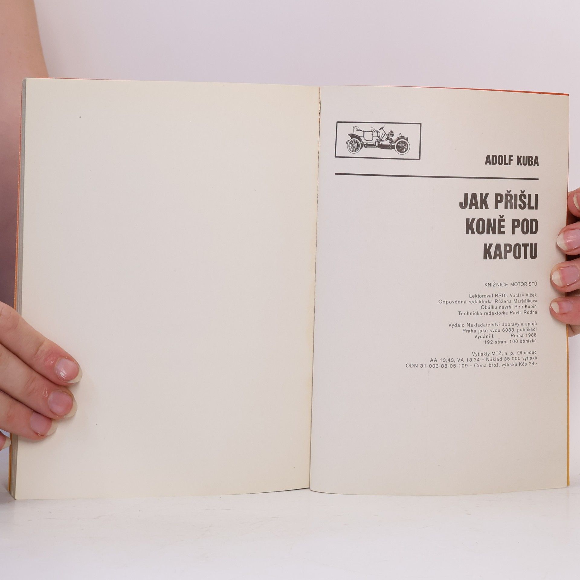 Adolf Kuba Jak přišli koně pod kapotu