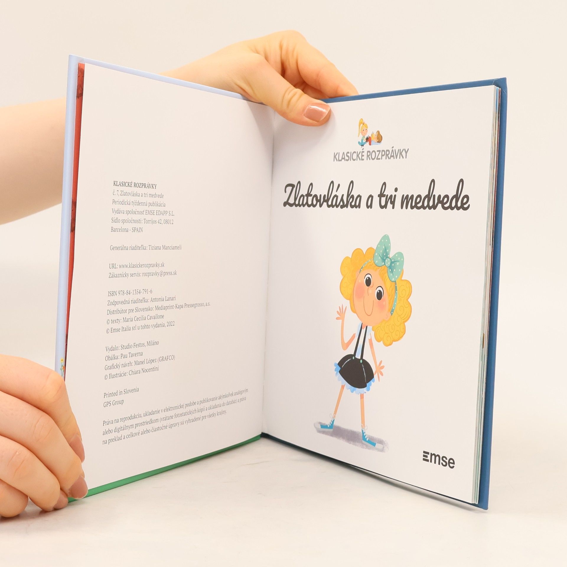 Kolektiv autorů Zlatovláska a tri medvede
