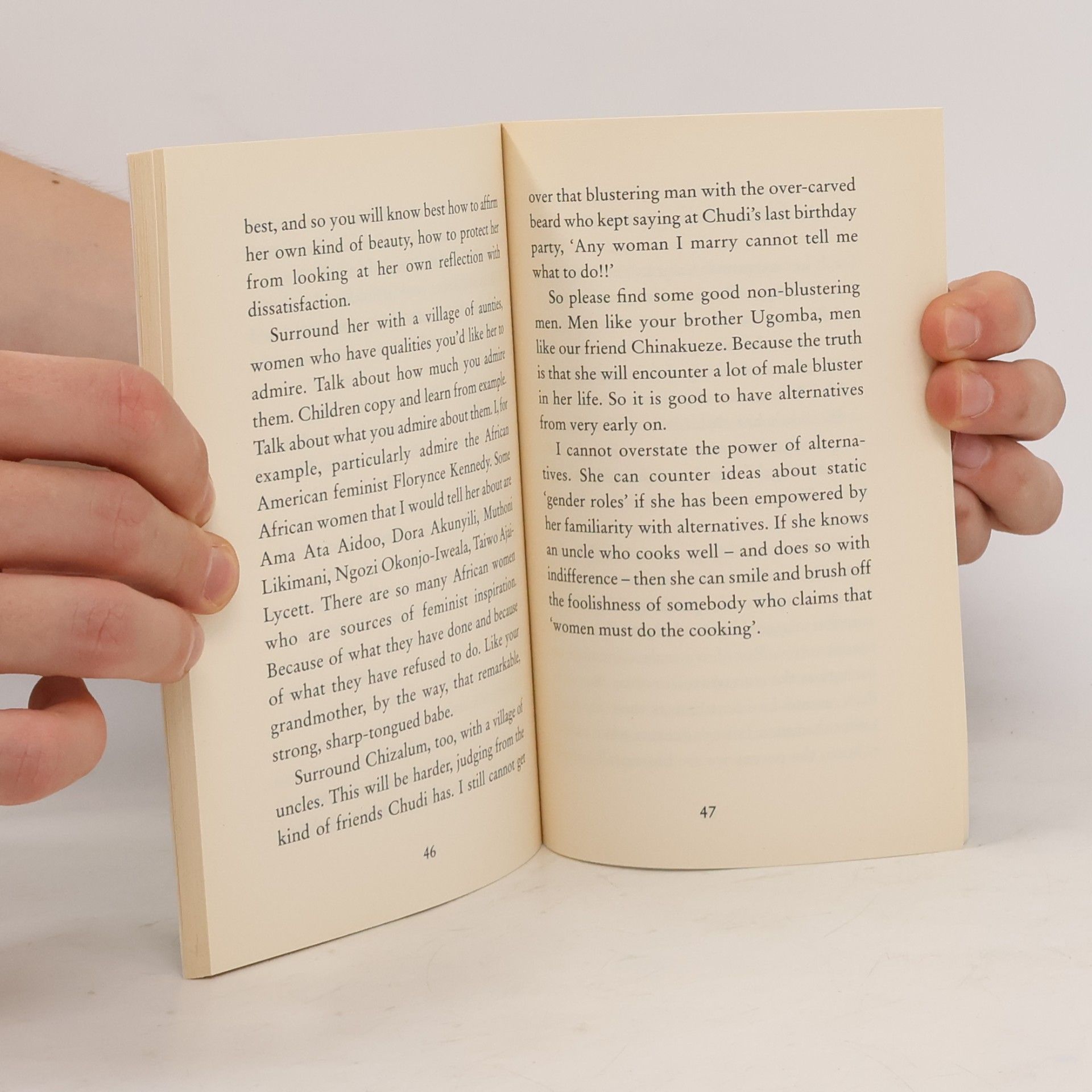 Chimamanda Ngozi Adichie Dear Ijeawele: A feminist manifesto in fifteen suggestions