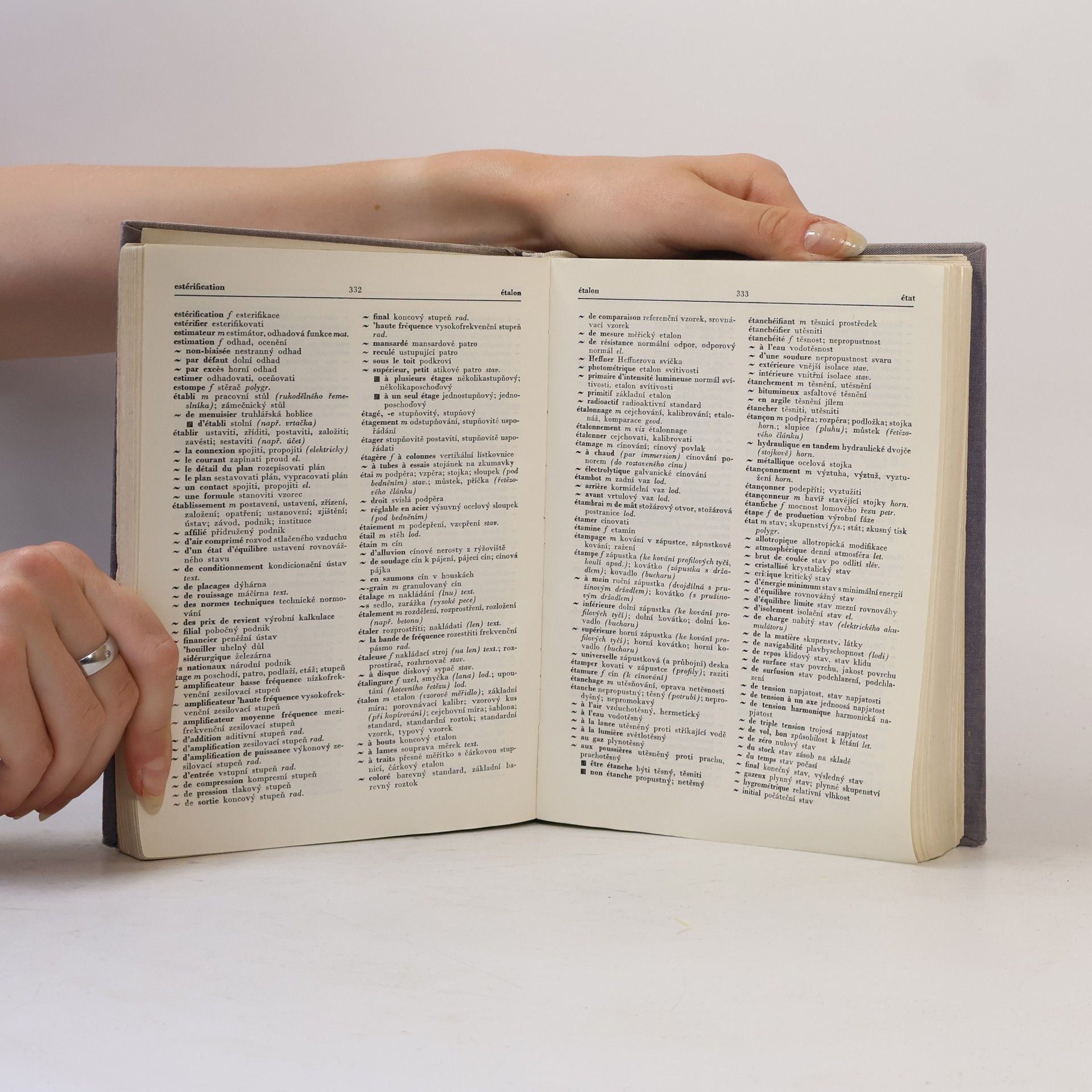 Various authors Francouzsko-český technický slovník