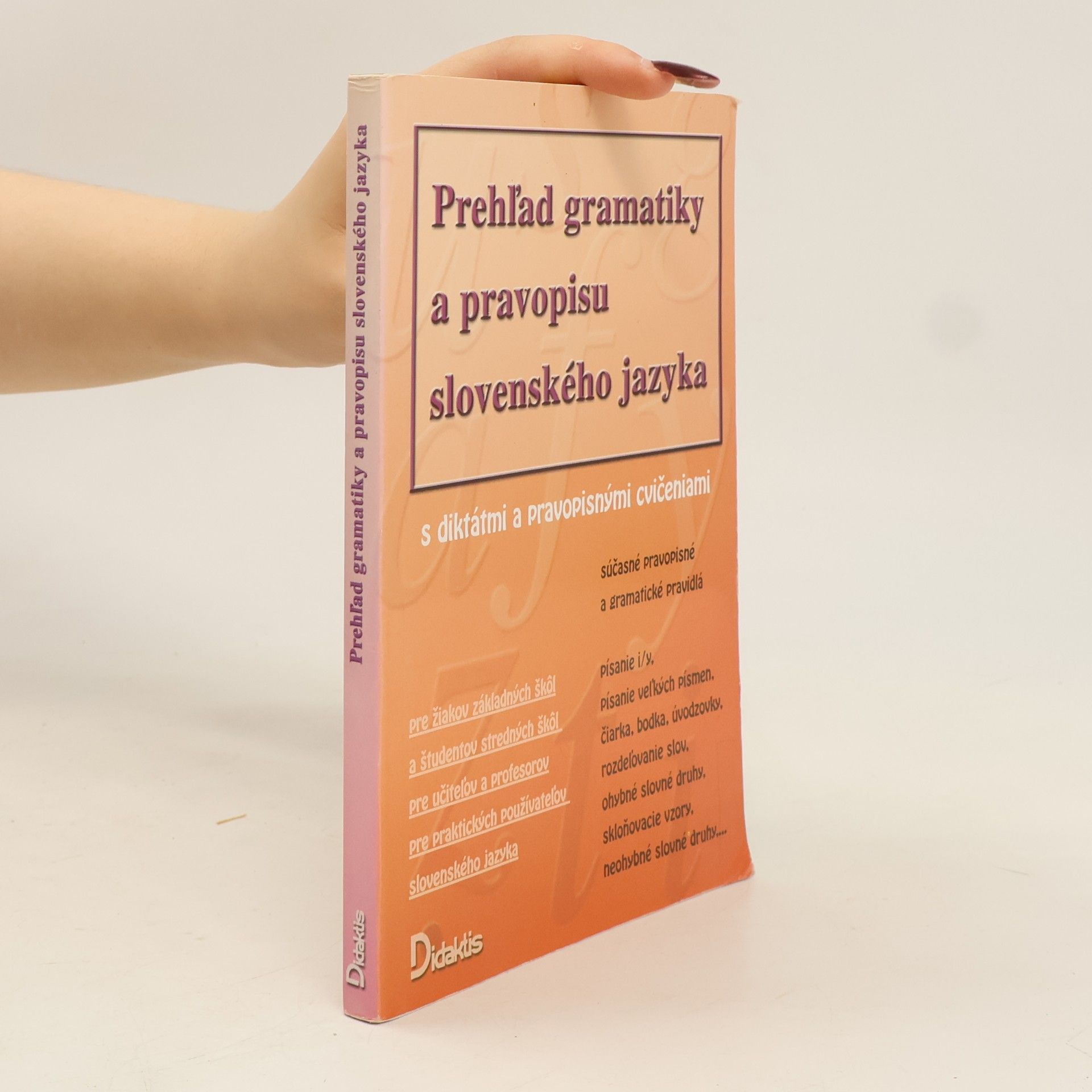 AA.VV. Prehľad gramatiky a pravopisu slovenského jazyka