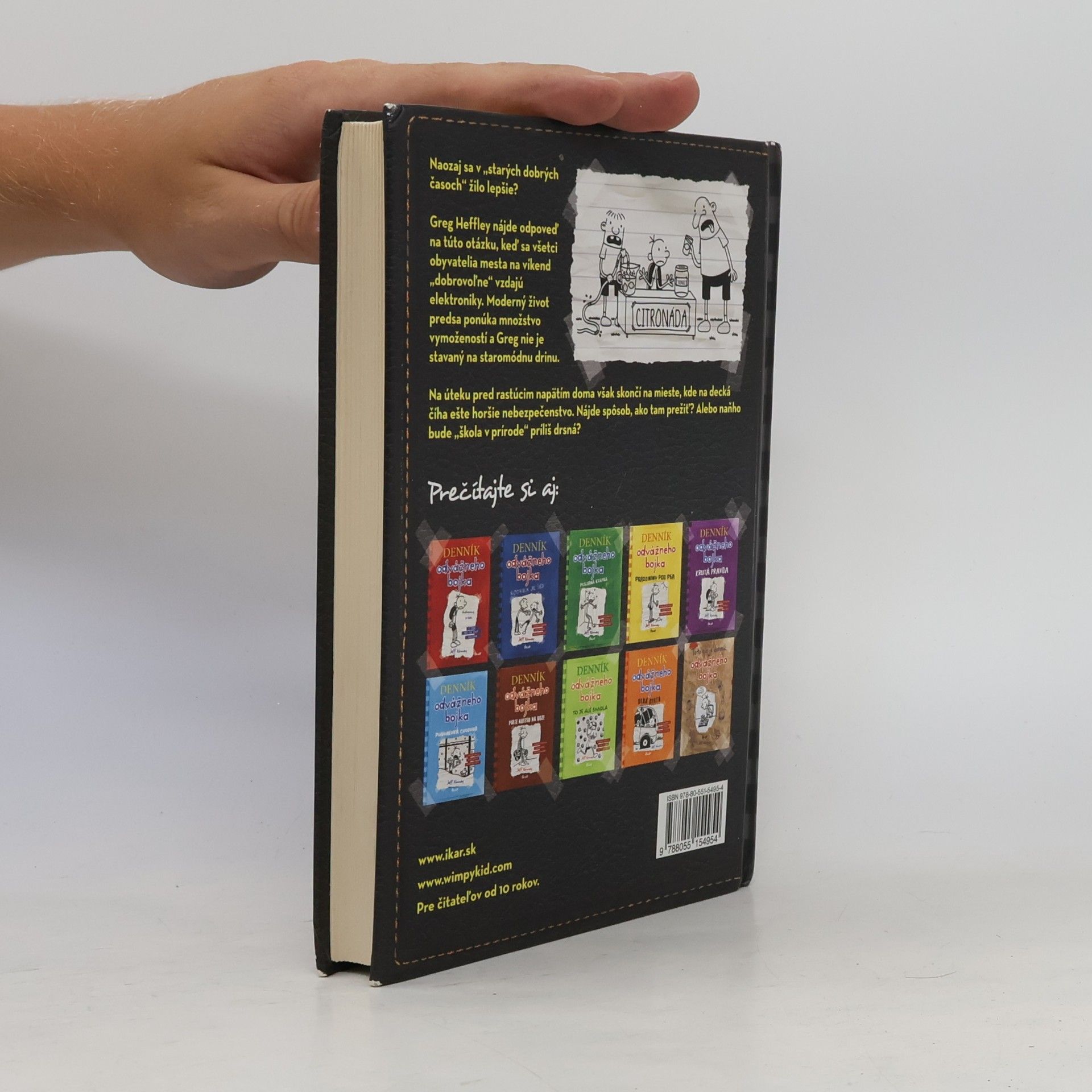 Jeff Kinney Denník odvážneho bojka 10. Drsná škola