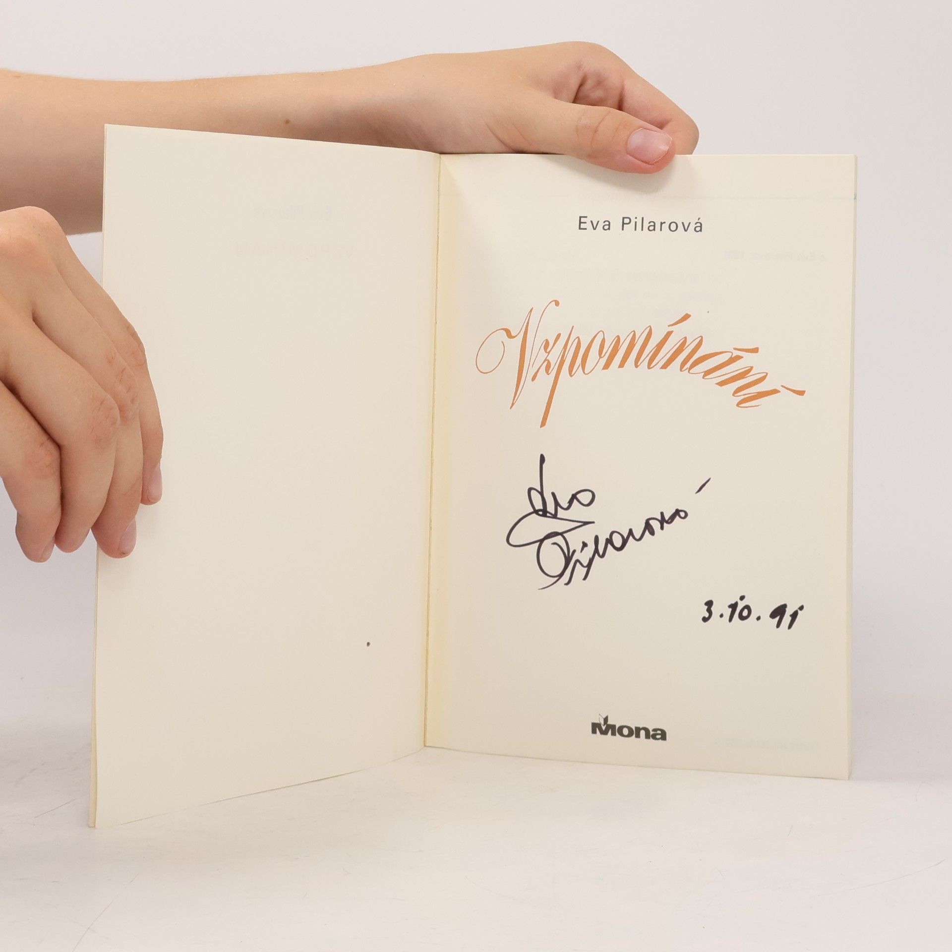 Eva Pilarová Vzpomínání