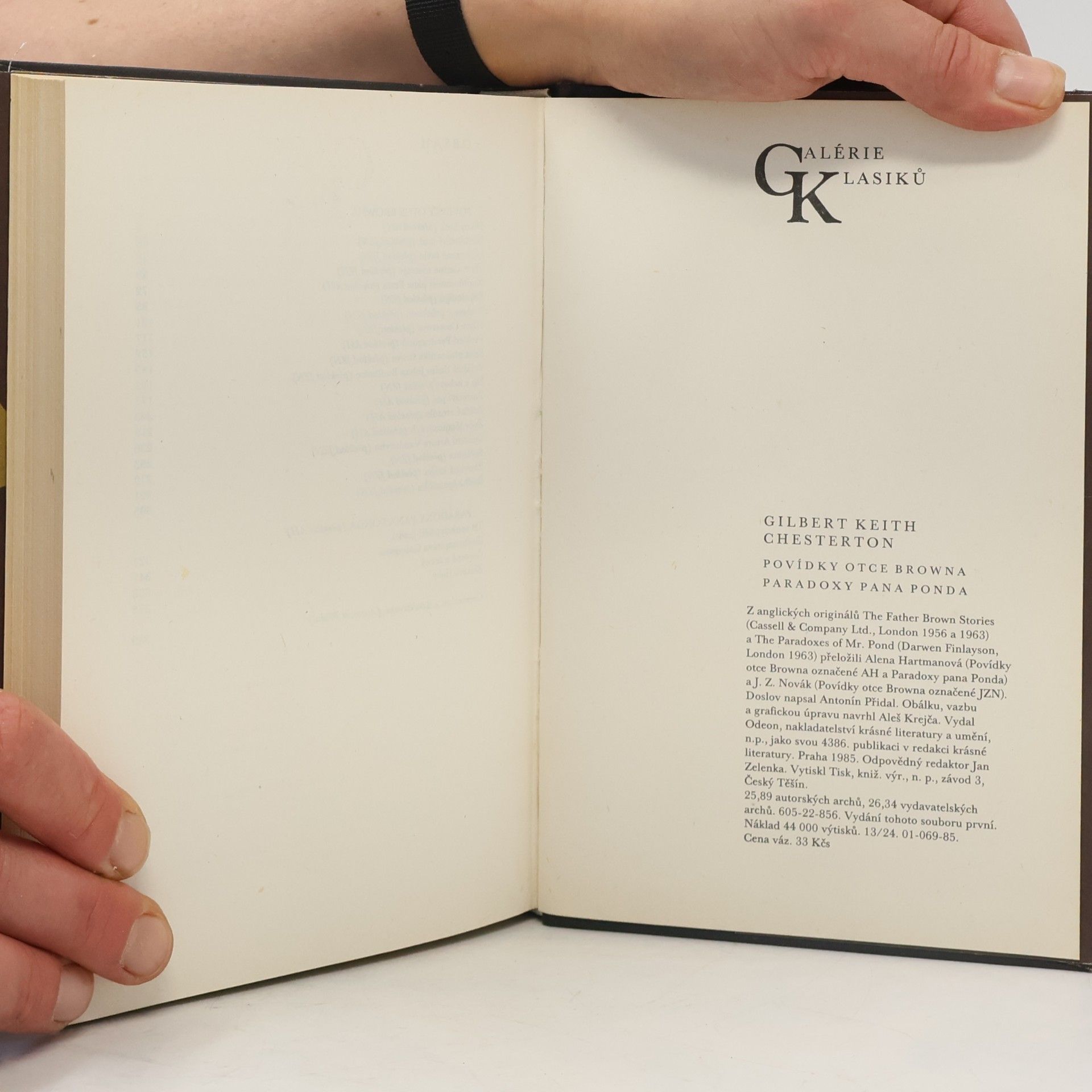 Gilbert Keith Chesterton Povídky otce Browna. Paradoxy pana Ponda