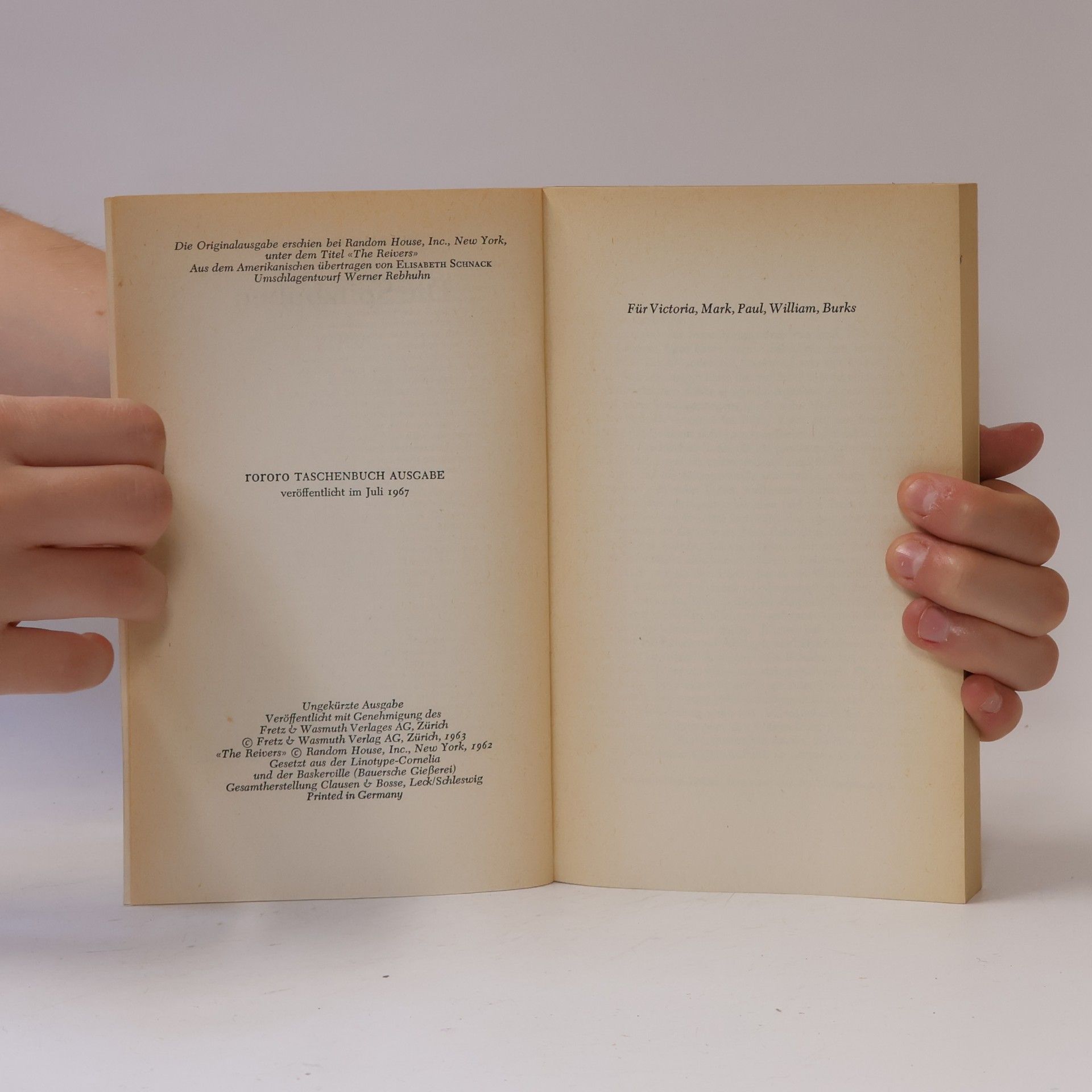 William Faulkner Die Spitzbuben