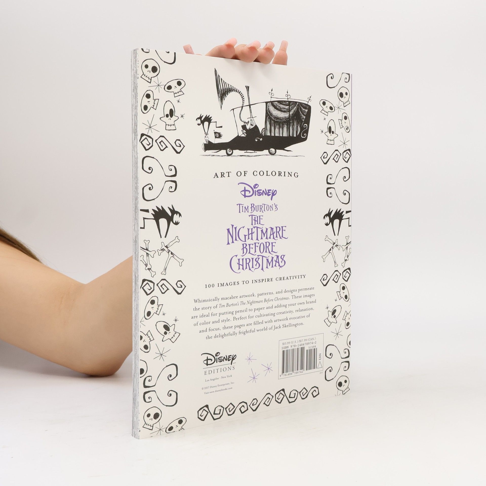 Disney Book Group Art of Coloring: Tim Burton's The Nightmare Before Christmas