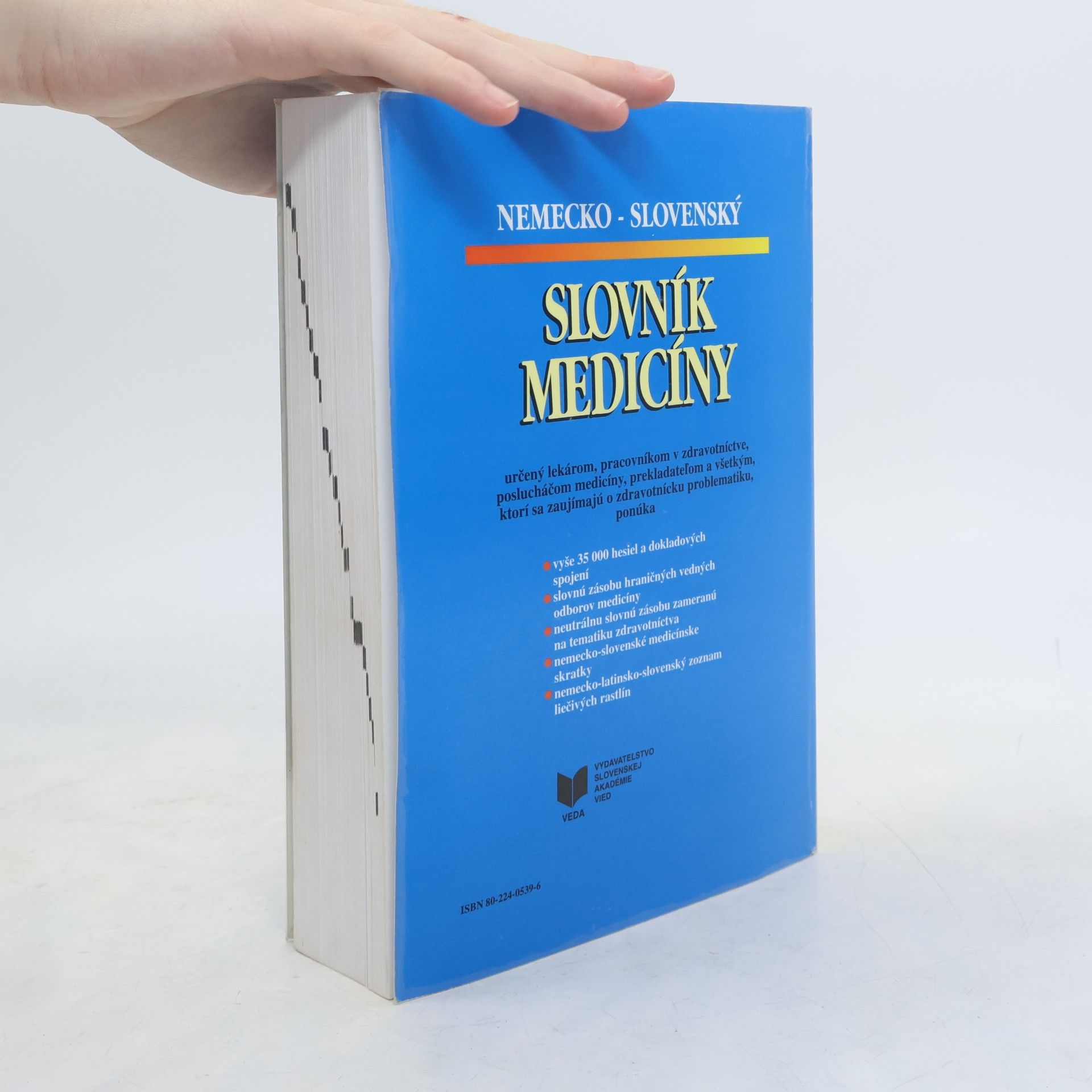Daniel Čierny Nemecko-slovenský slovník medicíny