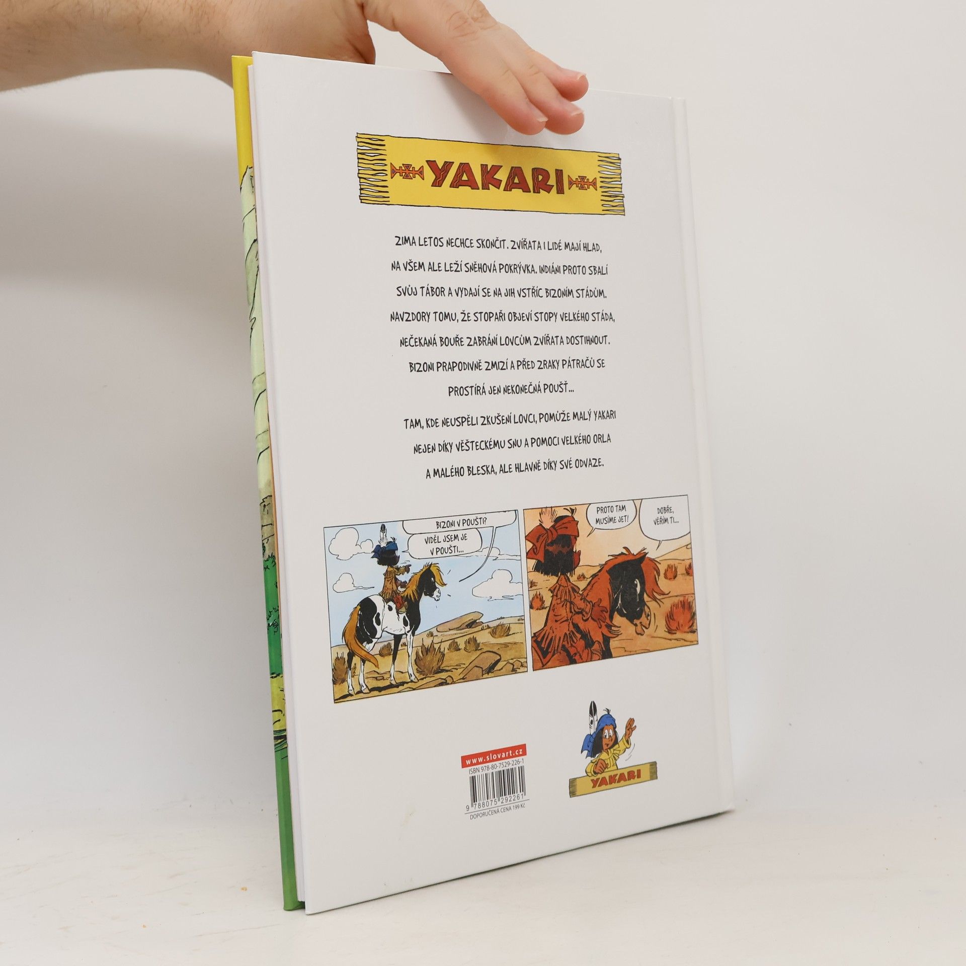 Job Yakari a bílý bizon