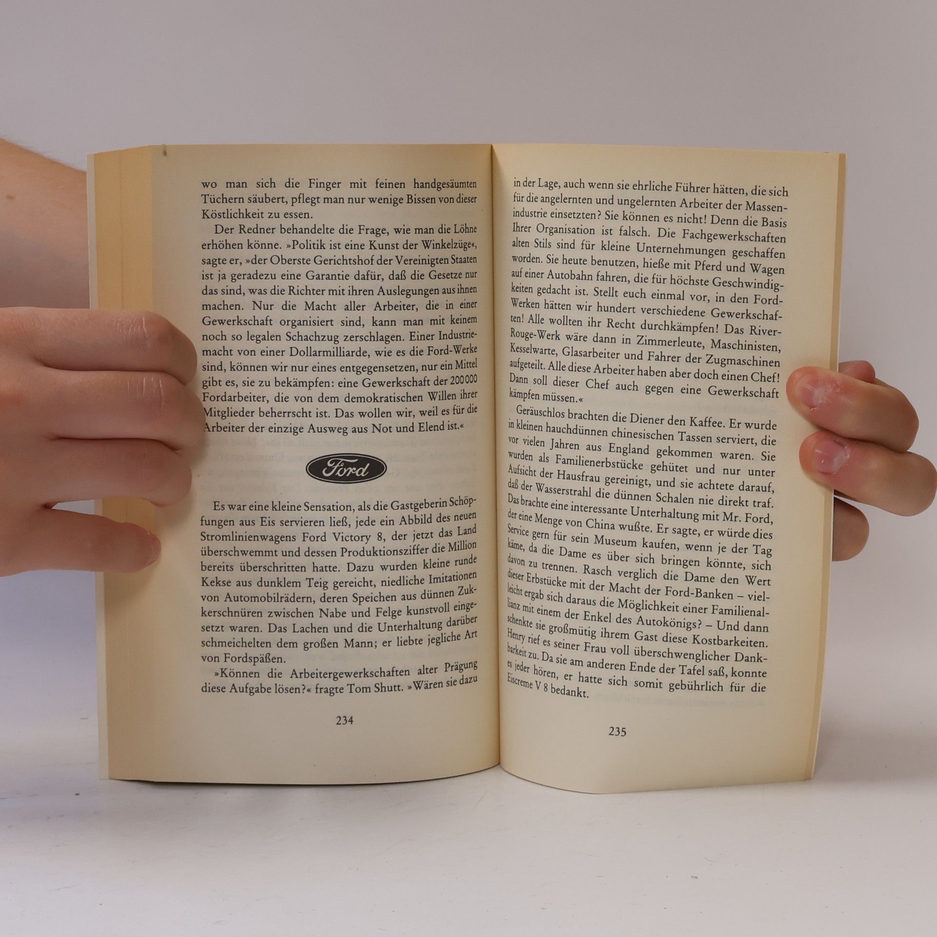 Upton Sinclair Am Fließband