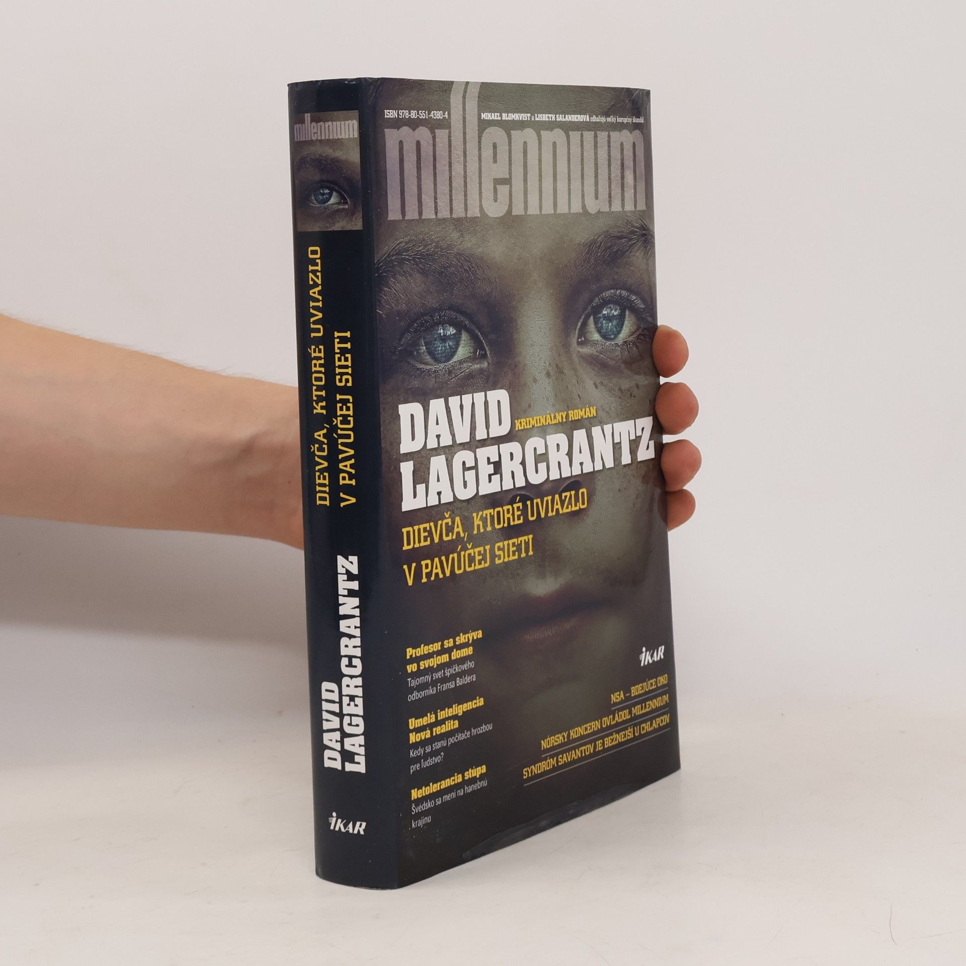 David Lagercrantz Dievča, ktoré uviazlo v pavúčej sieti