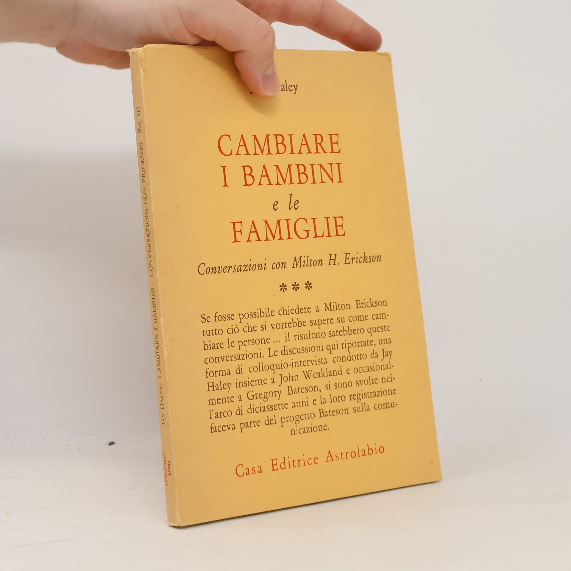 Cambiare i bambini e le famiglie