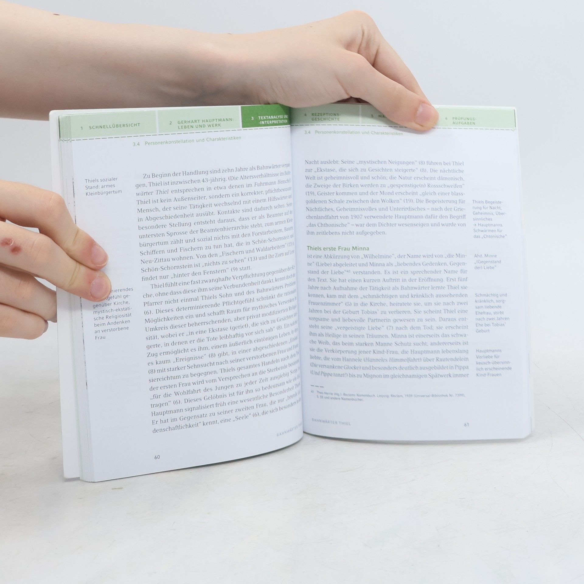 Rüdiger Bernhardt Textanalyse und Interpretation zu Gerhart Hauptmann, Bahnwärter Thiel