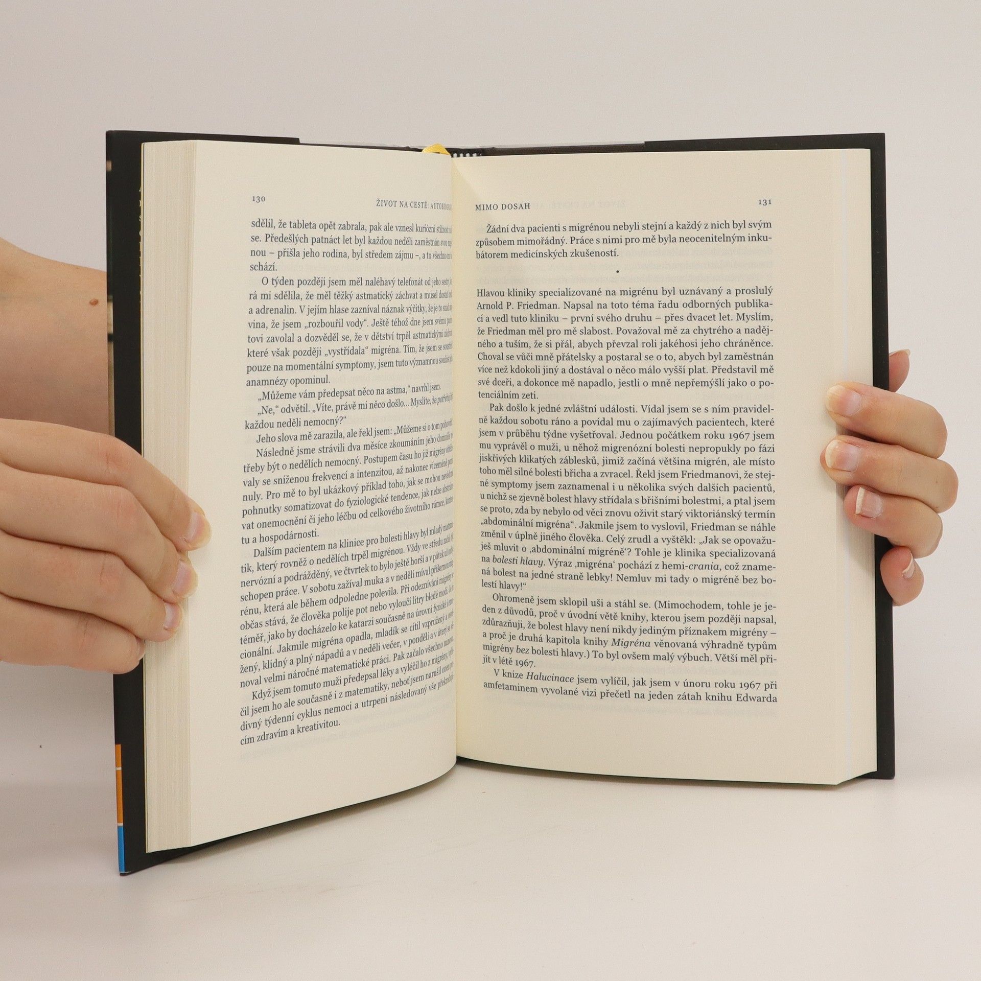 Oliver Sacks Život na cestě : autobiografie