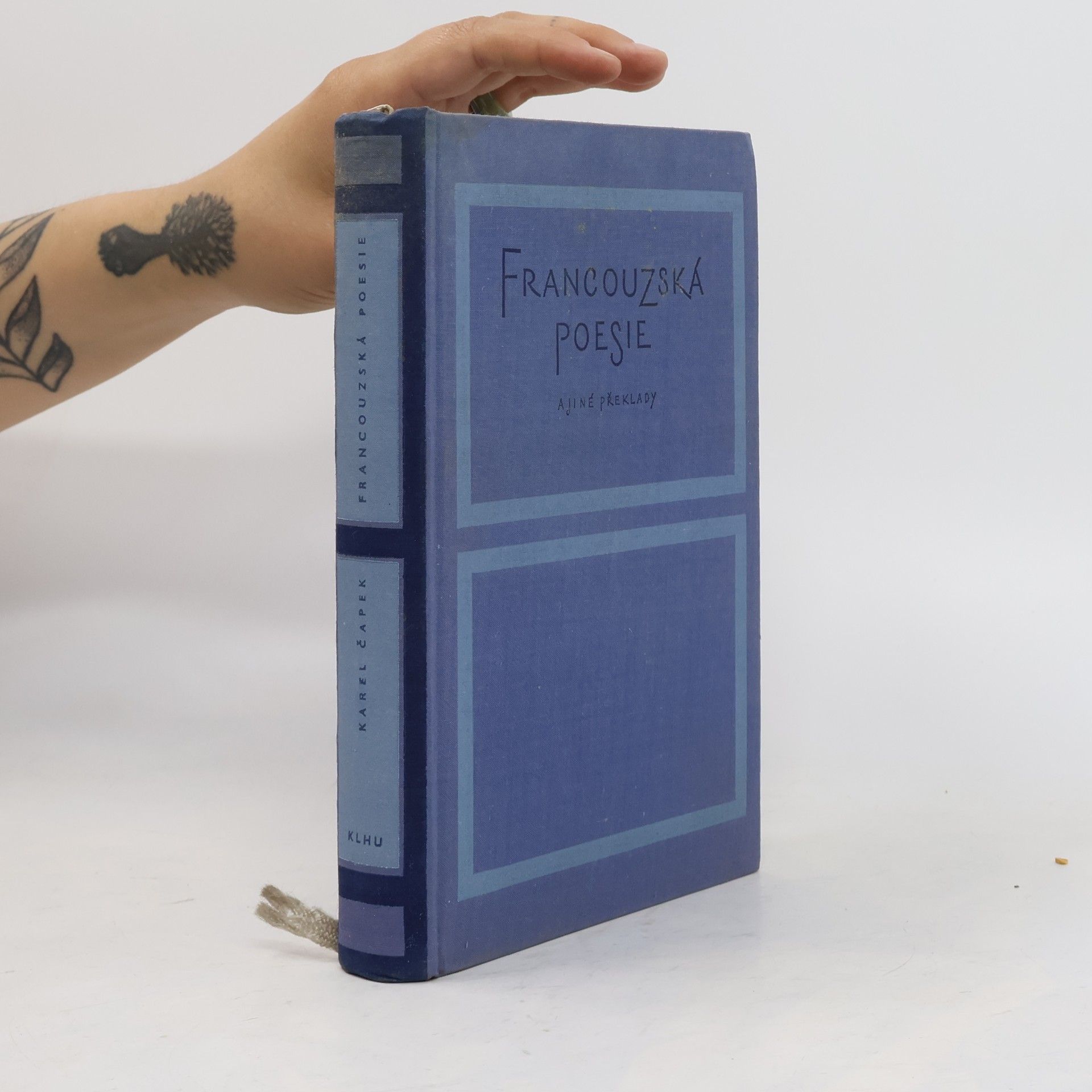 Karel Čapek Francouzská poesie a jiné překlady