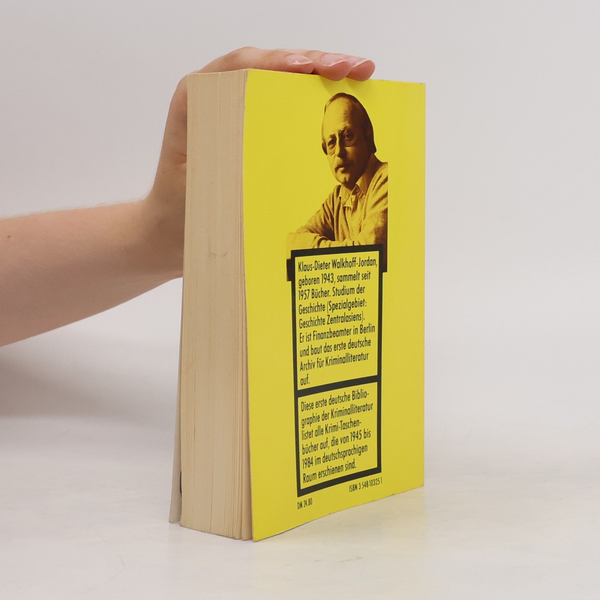 Klaus-Dieter Walkhoff-Jordan Bibliographie der Kriminalliteratur 1945 - 1984 im deutschen Sprachraum