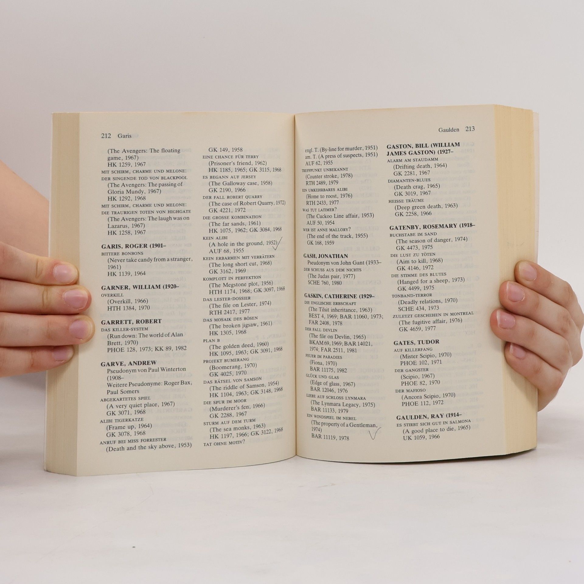 Klaus-Dieter Walkhoff-Jordan Bibliographie der Kriminalliteratur 1945 - 1984 im deutschen Sprachraum