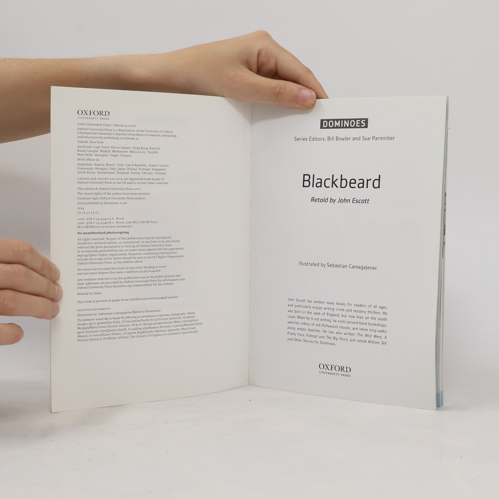 John Escott Dominoes: Blackbeard