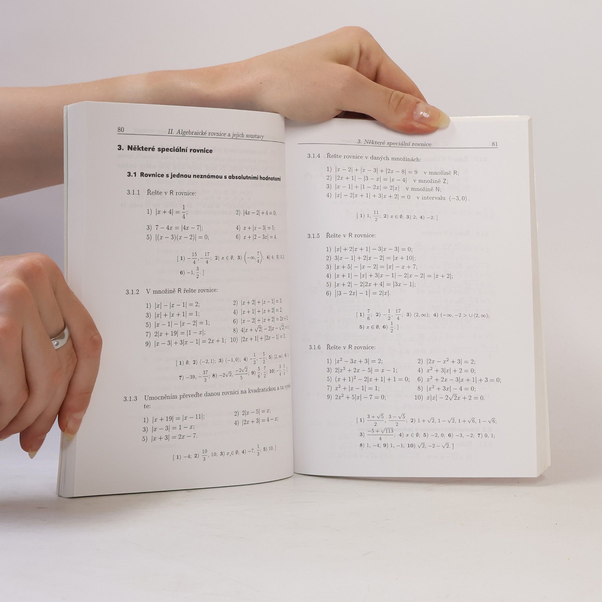 František Janeček Sbírka úloh z matematiky pro střední školy