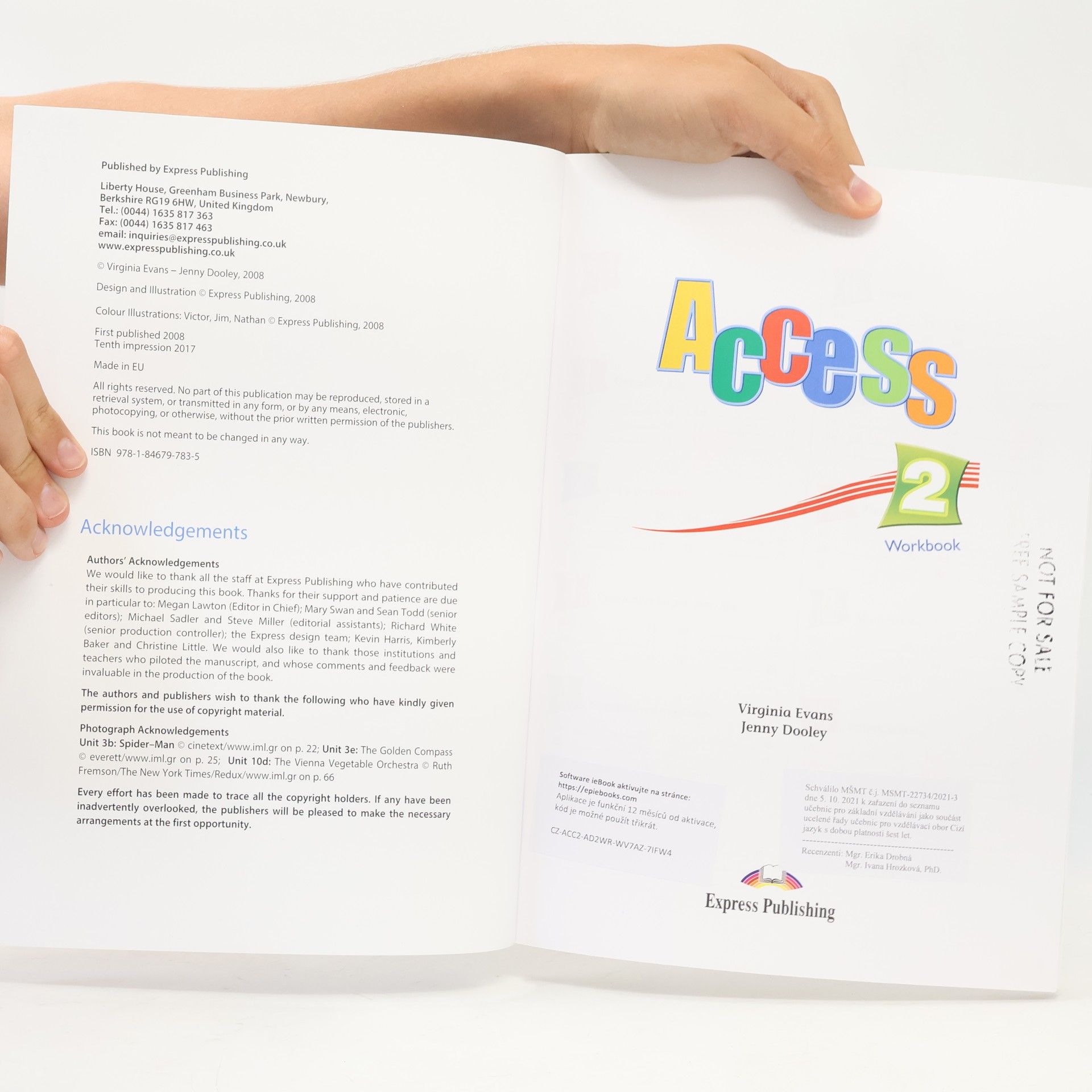 Virginia Evans Access - 2: Workbook