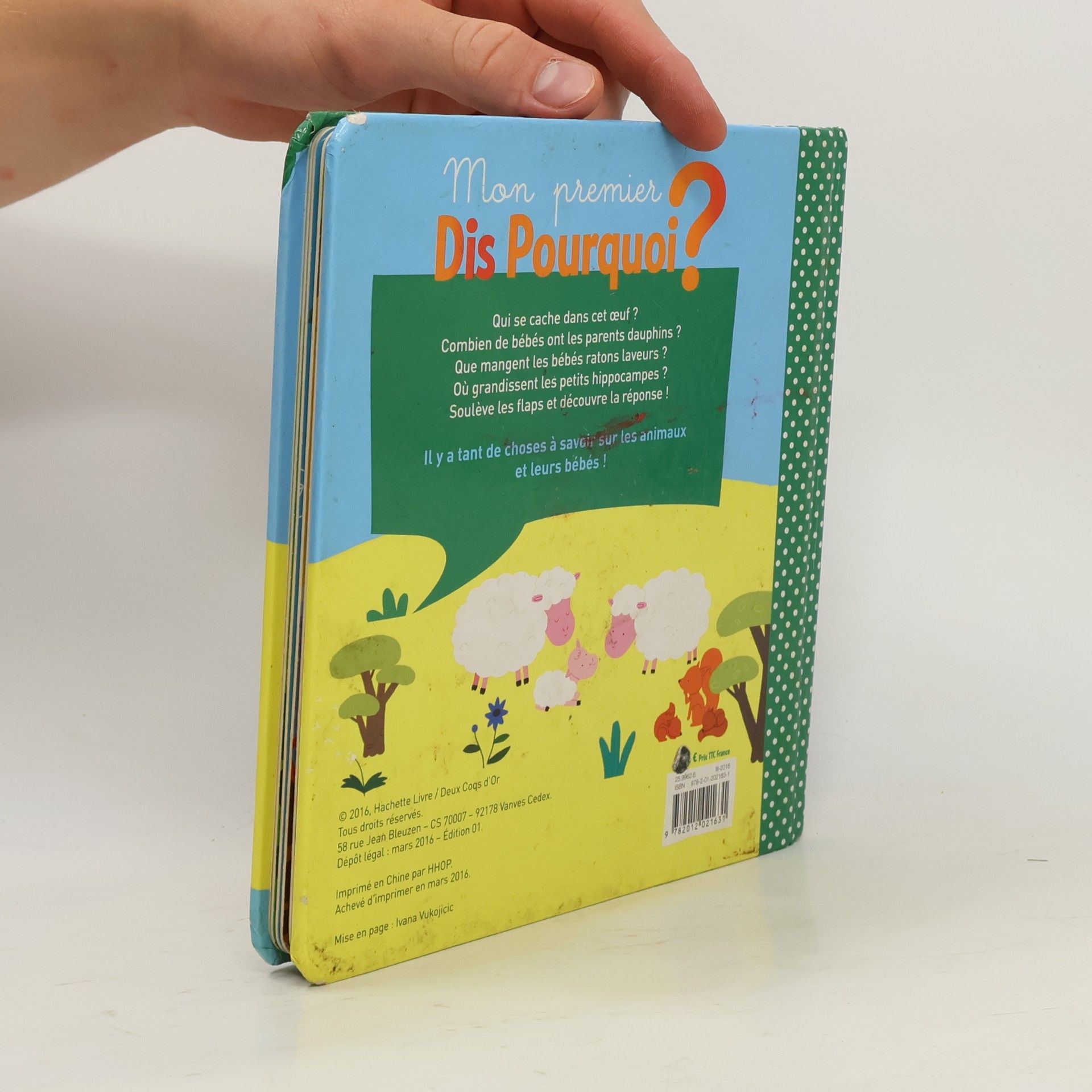 Sophie de Mullenheim Les animaux et leurs petits - livre à volets