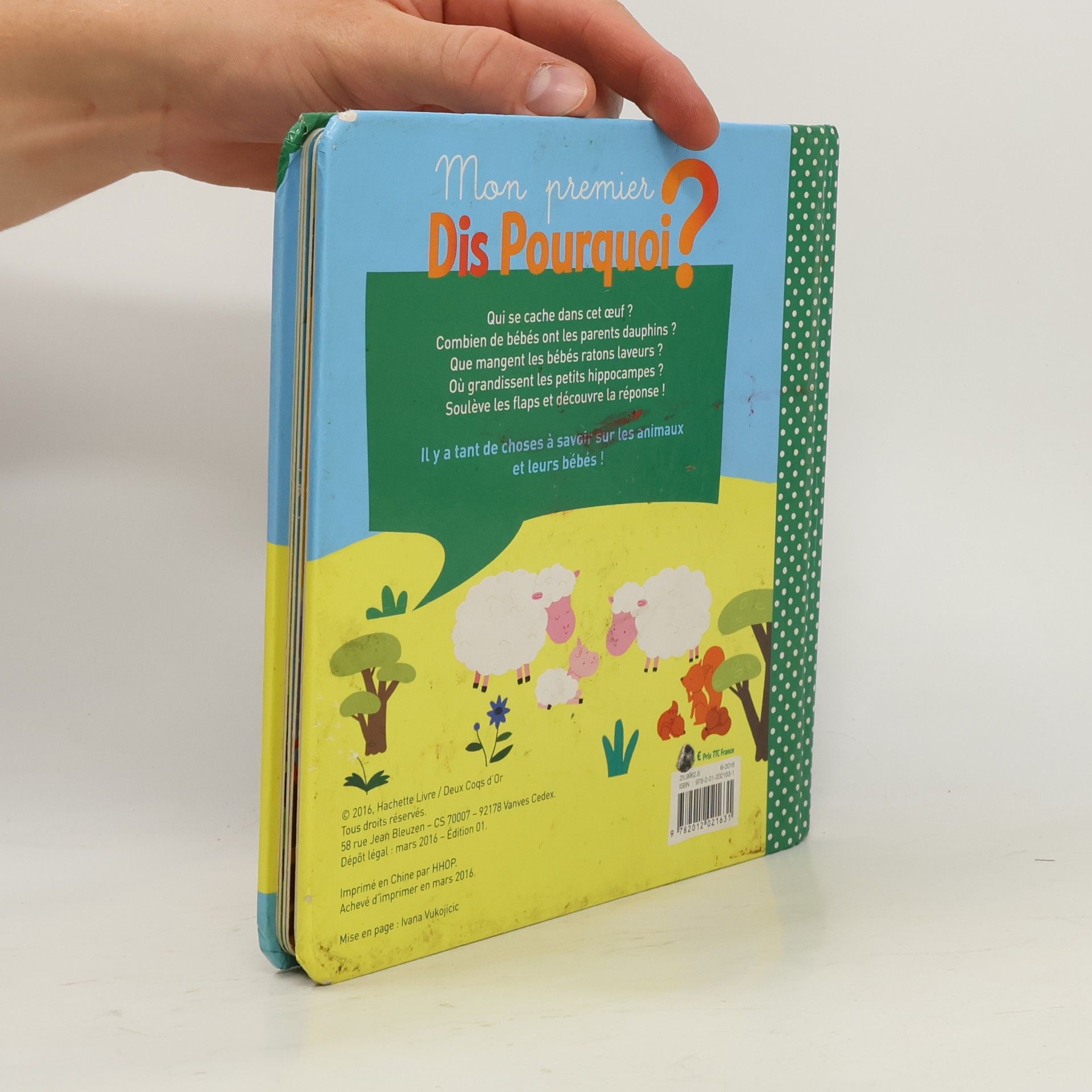 Sophie de Mullenheim Les animaux et leurs petits - livre à volets