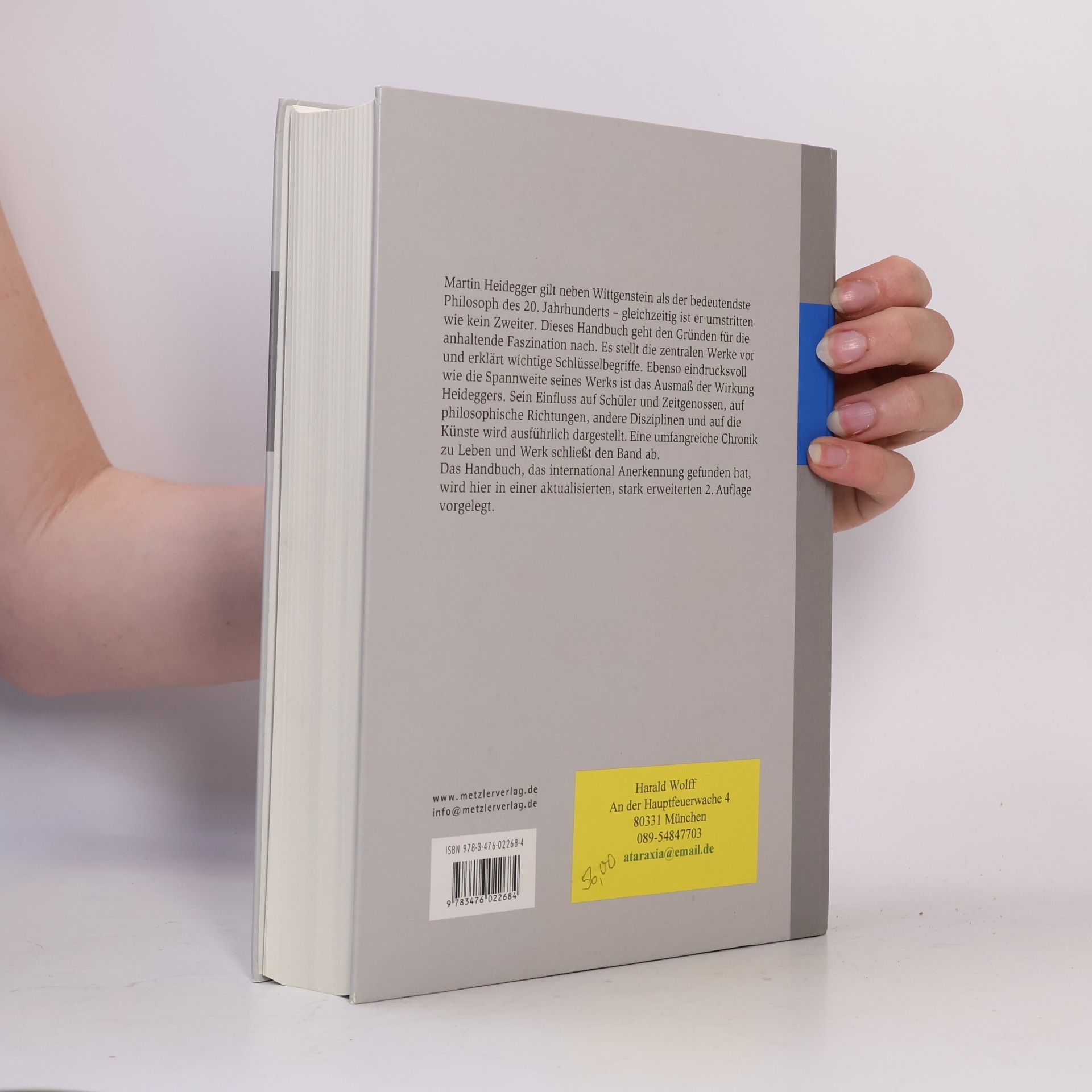 Dieter Thomä Heidegger-Handbuch