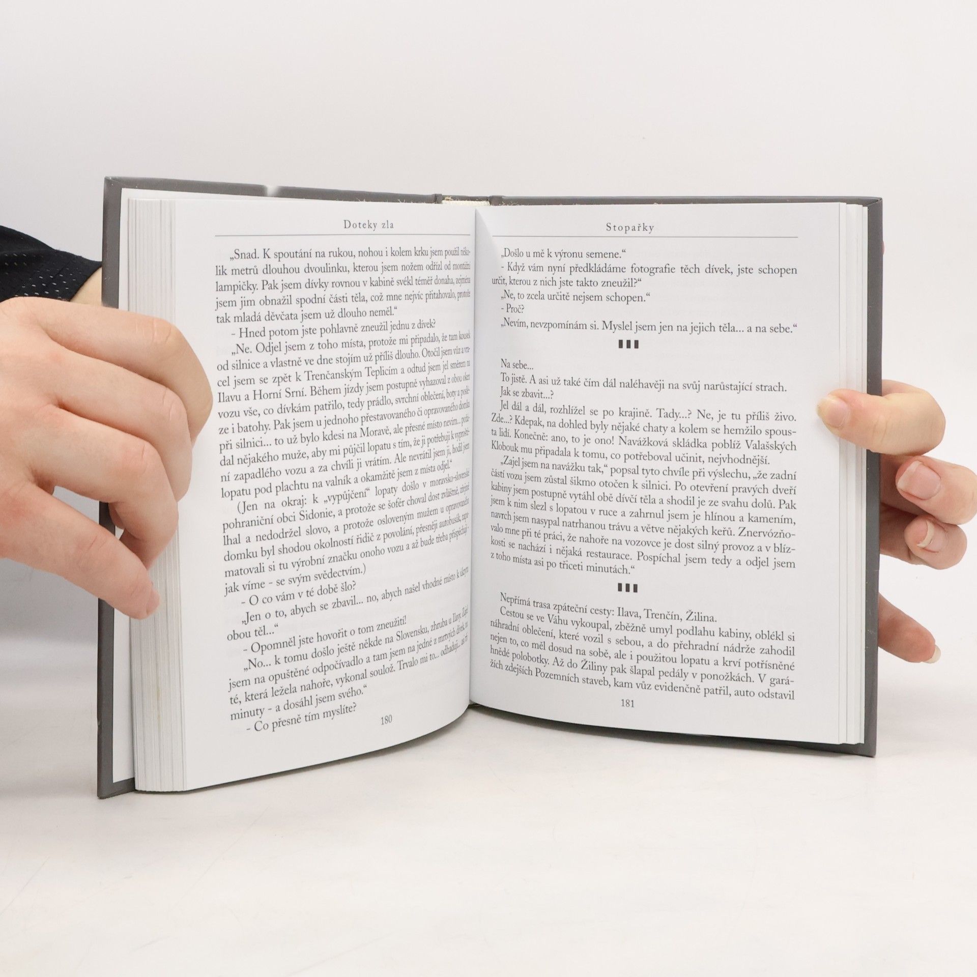 Roman Cílek Doteky zla - Anatomie zločinu : ženy-oběti, ženy-vražedkyně