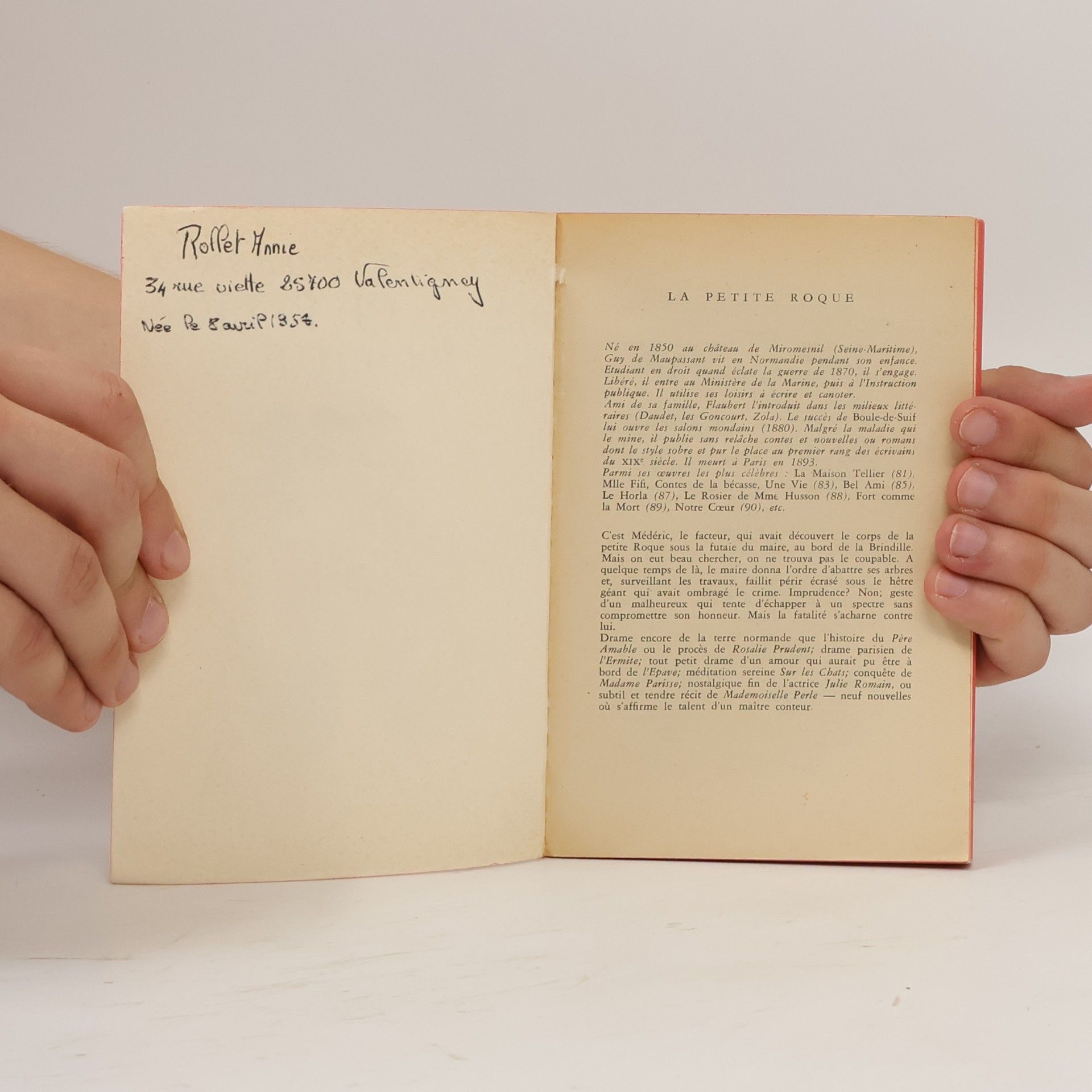 Guy de Maupassant La Petite Roque