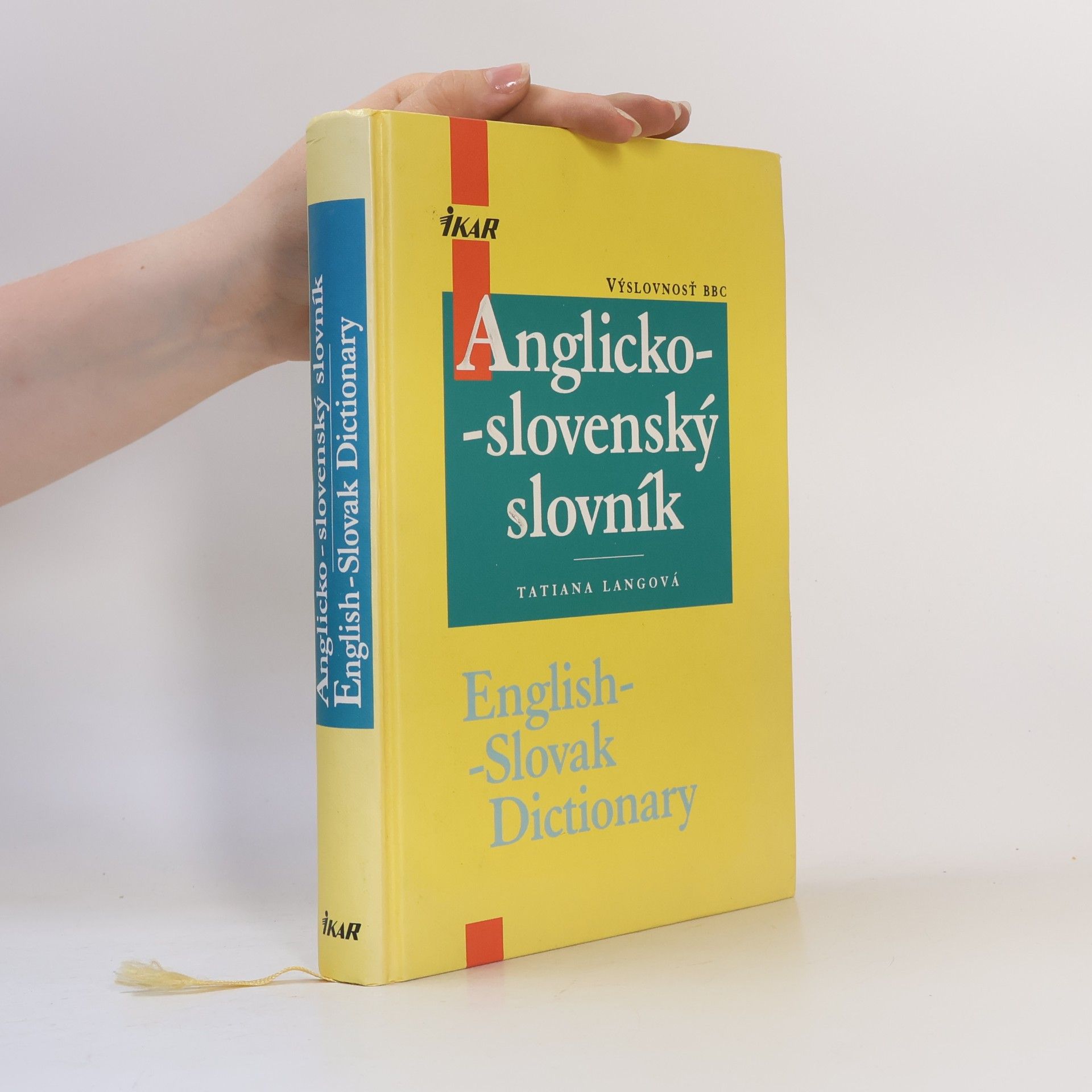 Tatiana Langová Anglicko-slovenský slovník : výslovnosť BBC = English-Slovak dictionary