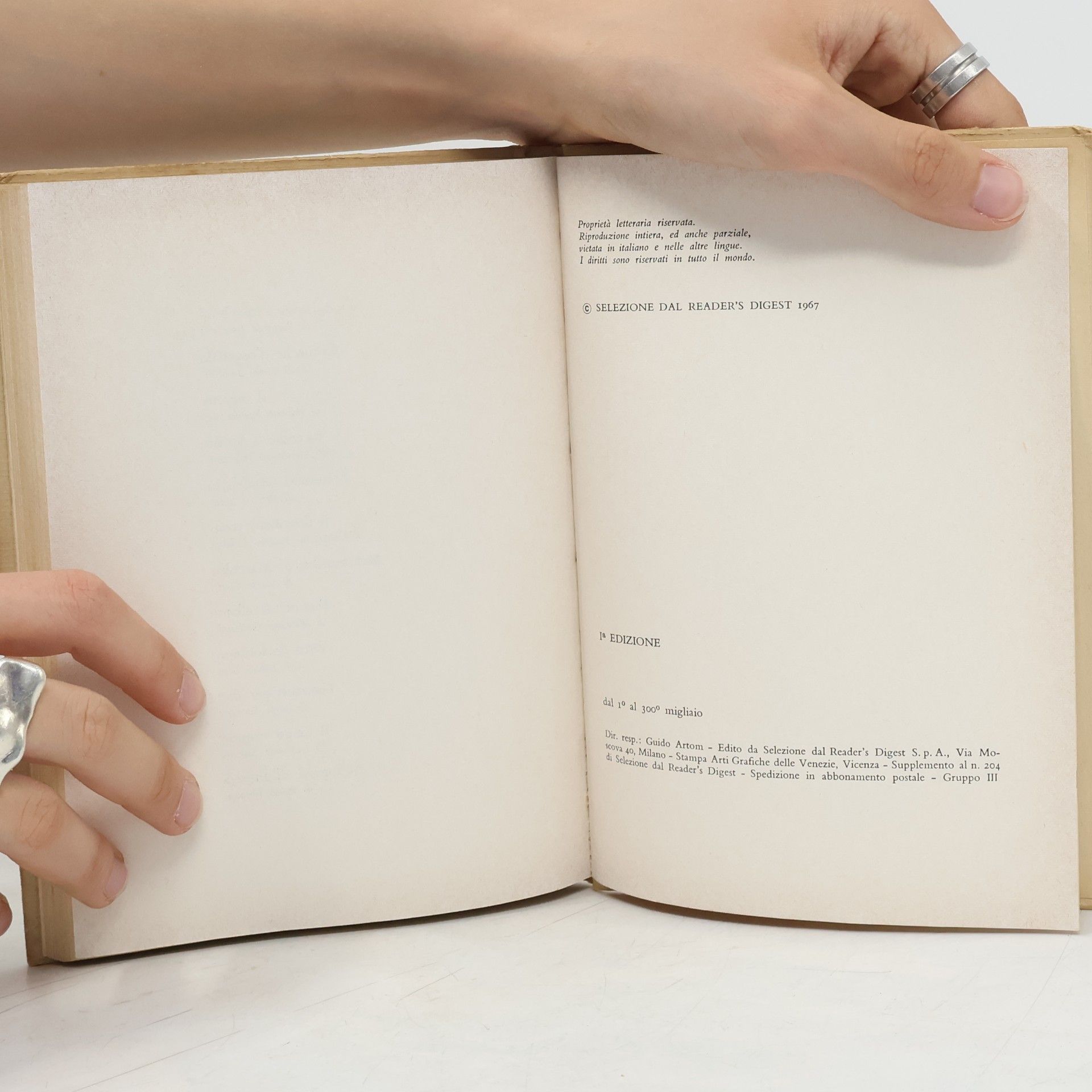 Collectif d'auteurs Selezione dal Reader's Digest. Racconti Italiani 1968