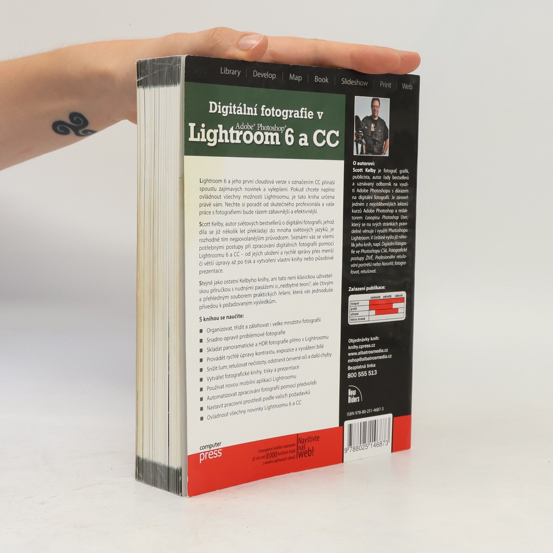 Scott Kelby Digitální fotografie v Adobe Photoshop Lightroom 6 a CC