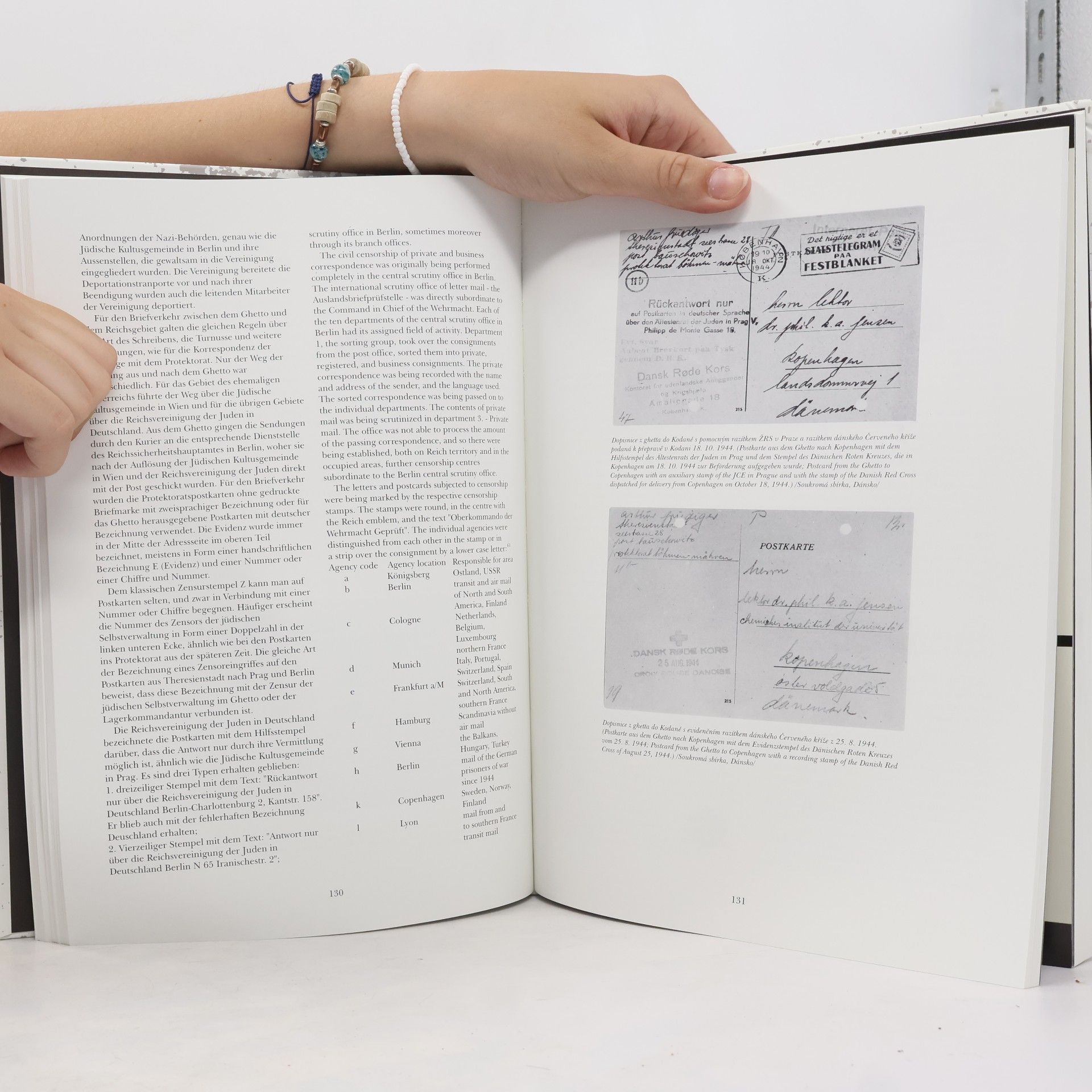 Beneš František Pošta v ghettu Terezín / Die Post im Ghetto Theresienstadt / Mail service in the Ghetto Terezín : 1941 - 1945
