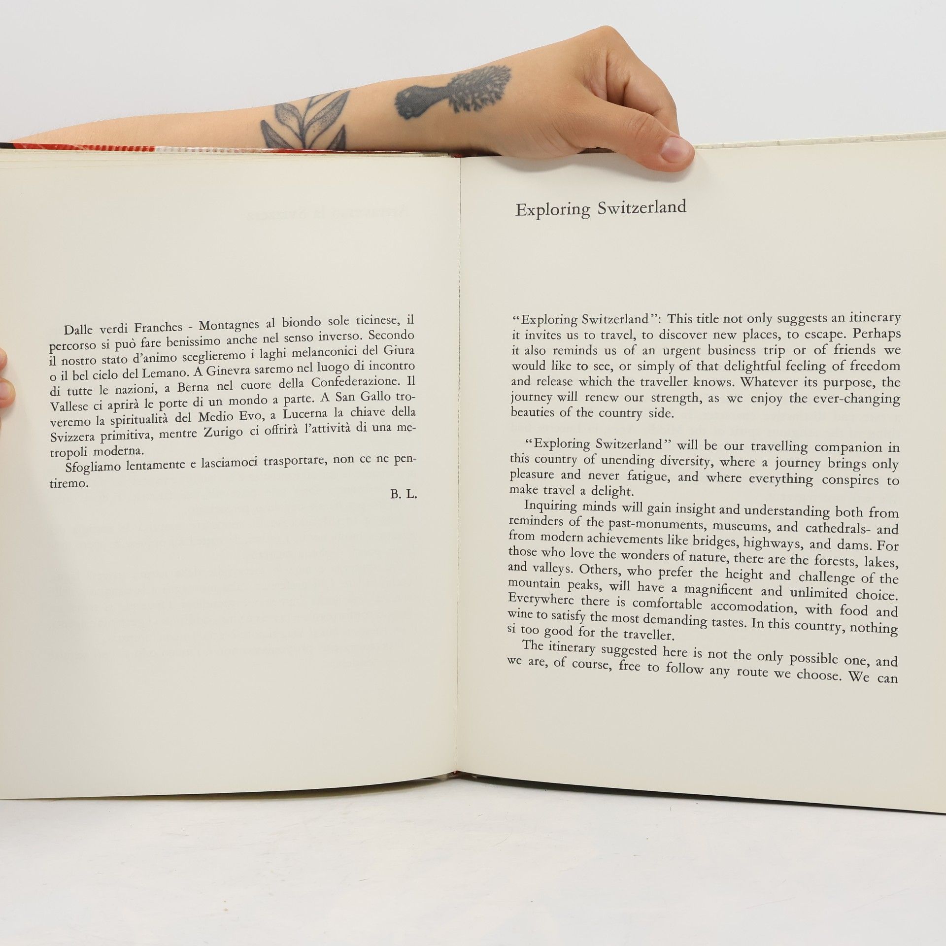 Various authors A travers la Suisse / Quer durch die Schweiz / Attraverso la Svizzera / Exploring Switzerland