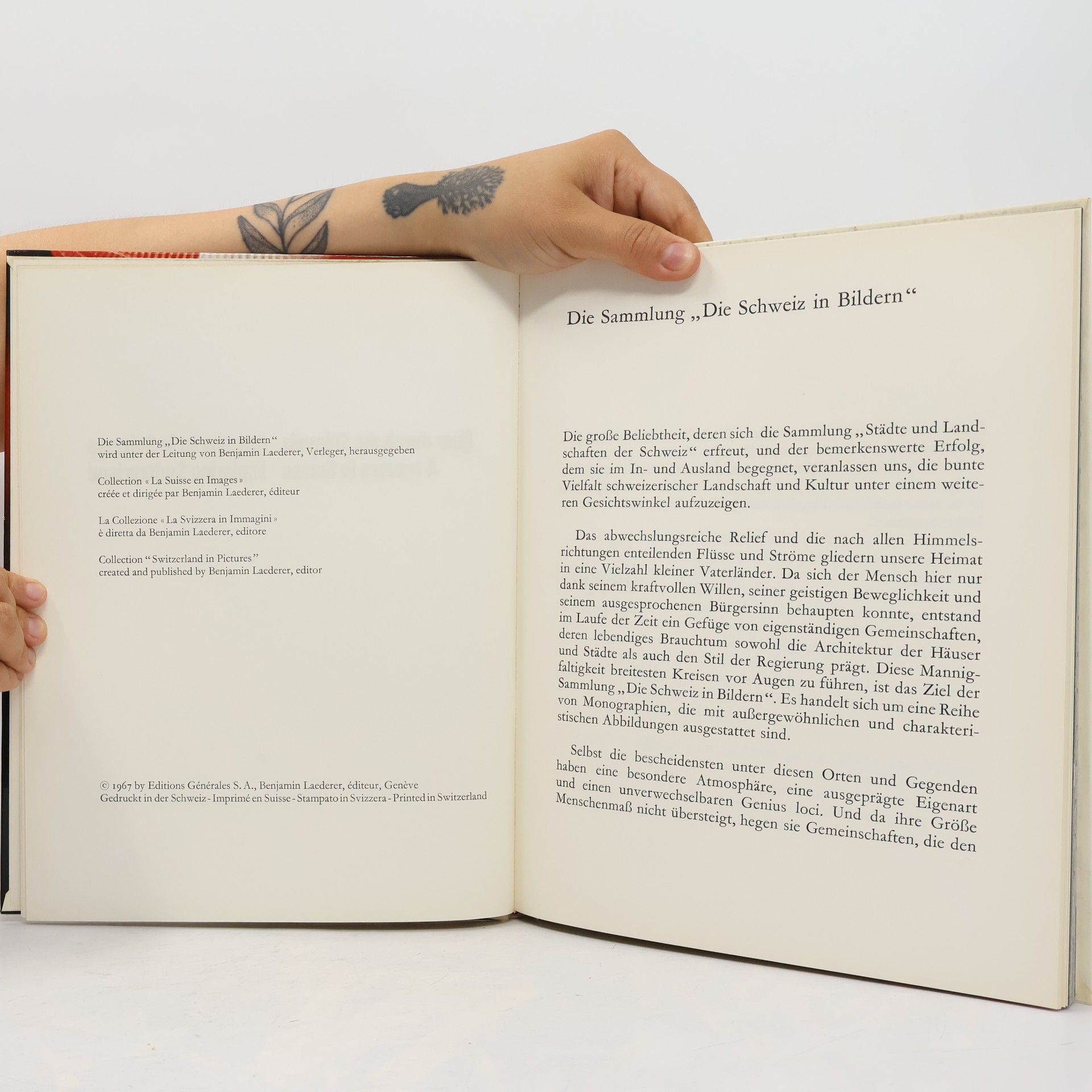 Various authors A travers la Suisse / Quer durch die Schweiz / Attraverso la Svizzera / Exploring Switzerland