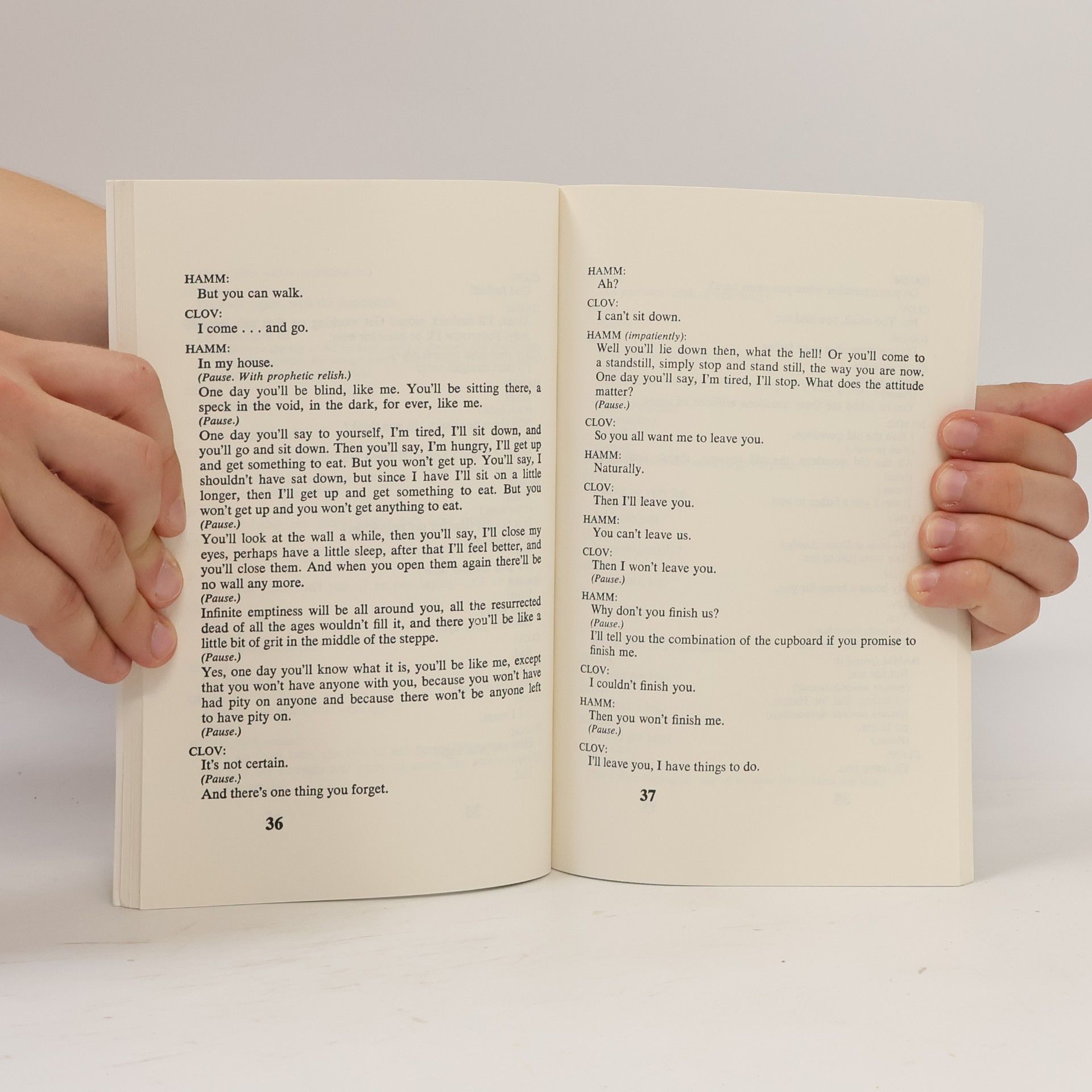 Samuel Beckett Endgame & Act Without Words