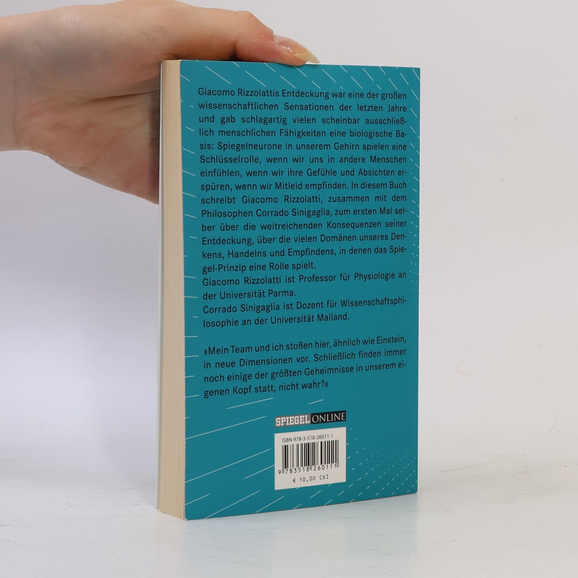 Giacomo Rizzolatti Empathie und Spiegelneurone