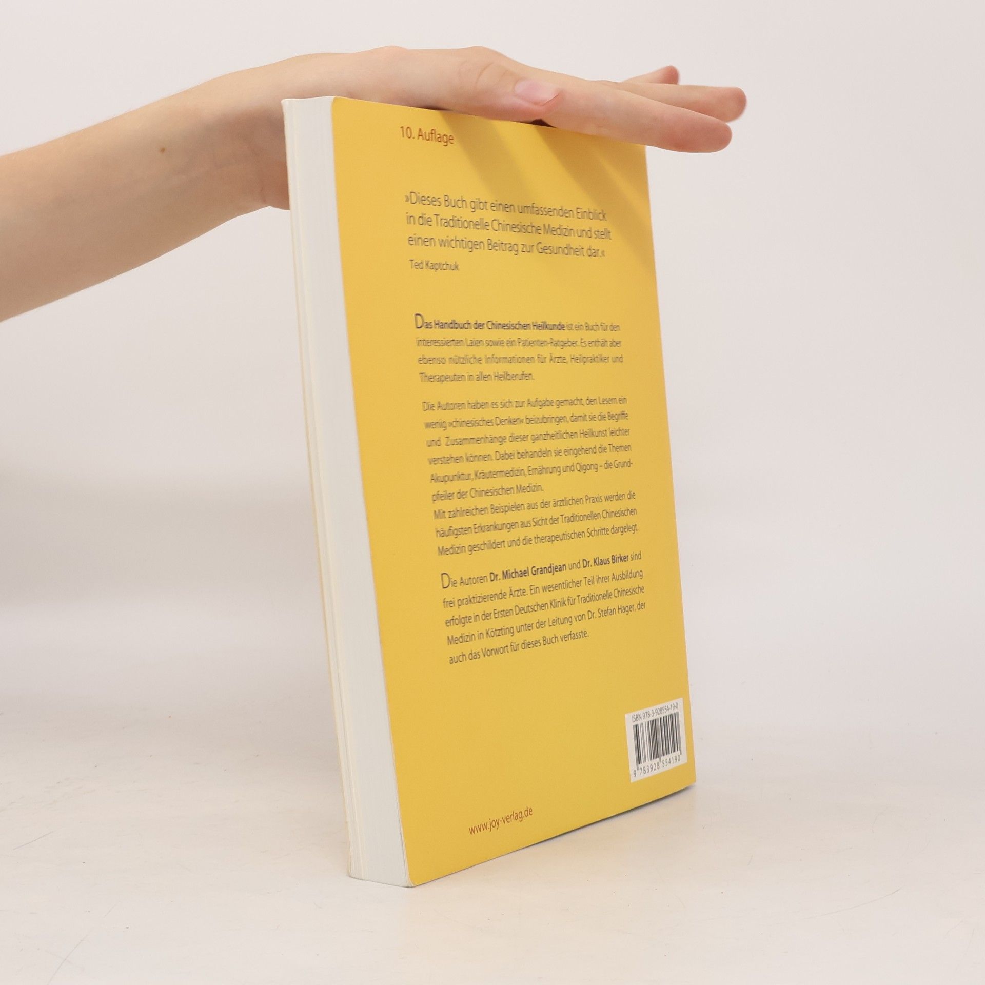 Michael Grandjean Das Handbuch der chinesischen Heilkunde