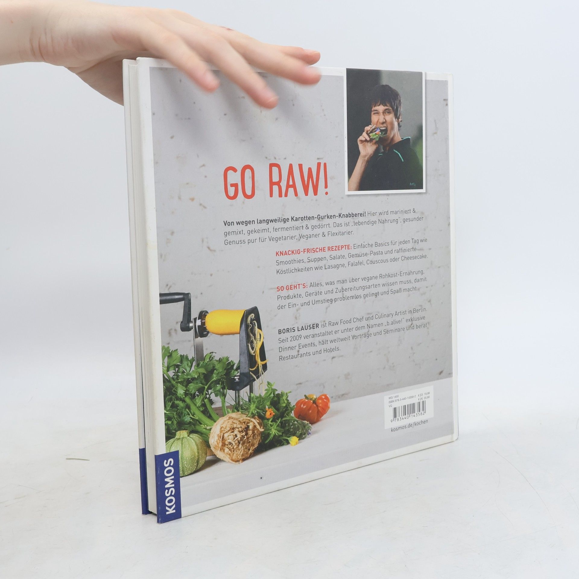 Boris Lauser Go raw - be alive!